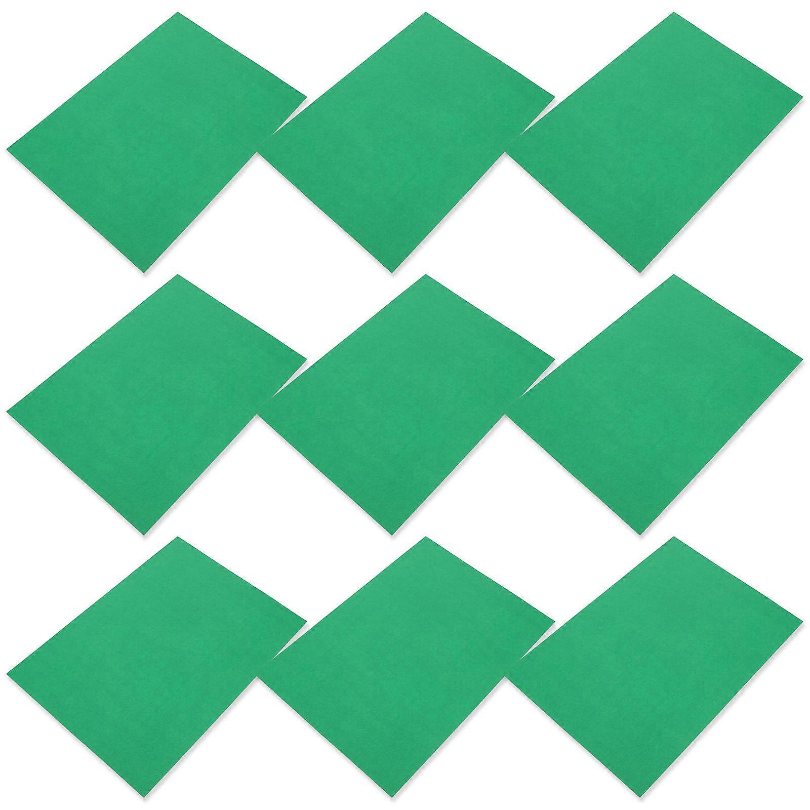 Coloured Card Paper Colored Cardstock A4 Size Dark Green For Card Making Parties 10Pcs