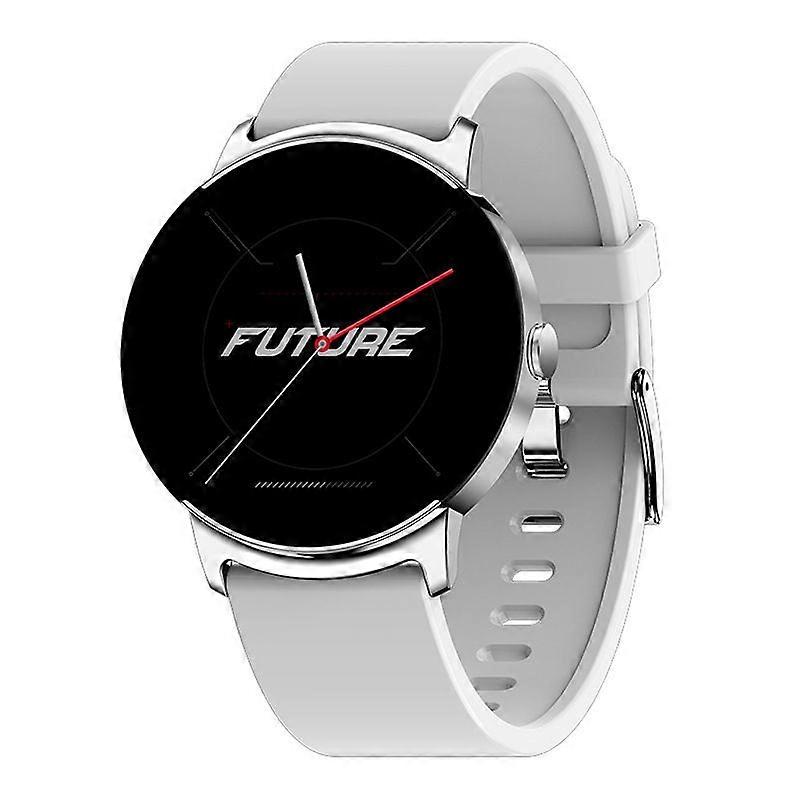 Smart watch, 20 sports modes, multi-app notification push, suitable for iPhone and Android, White