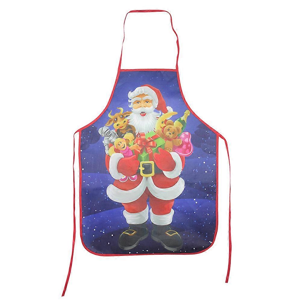 Server Apron Crafting Design Sleeveless Apron for Kitchen and White 70x50cm 1Pcs