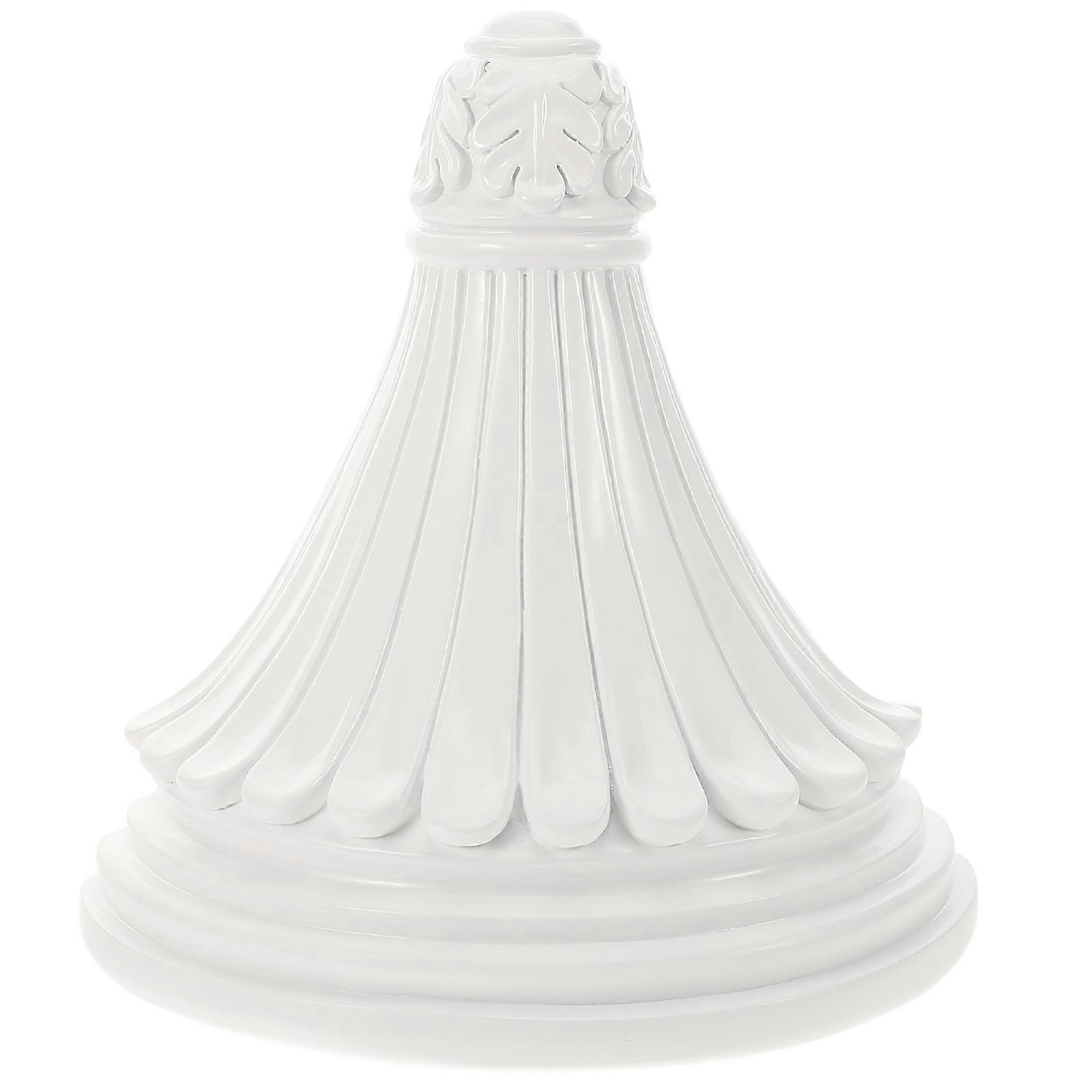 Wall Mounted Storage Shelf Resin Floating Shelf Home Use Storage European Minimalist Style 7.3X7.1X3.7in 1Pcs