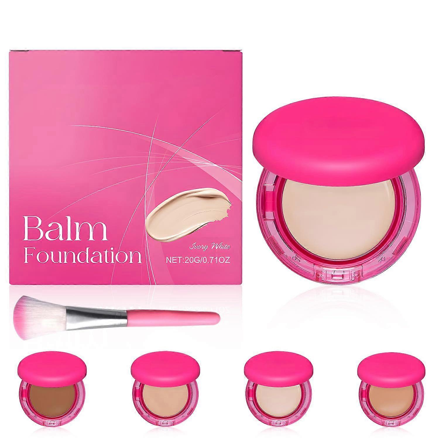Peptide Bounce Foundation, Peptide Bounce Balm Foundation, Hydrating, Age-Defying Makeup Foundation for Mature Skin, Natural, Medium Buildable Coverag