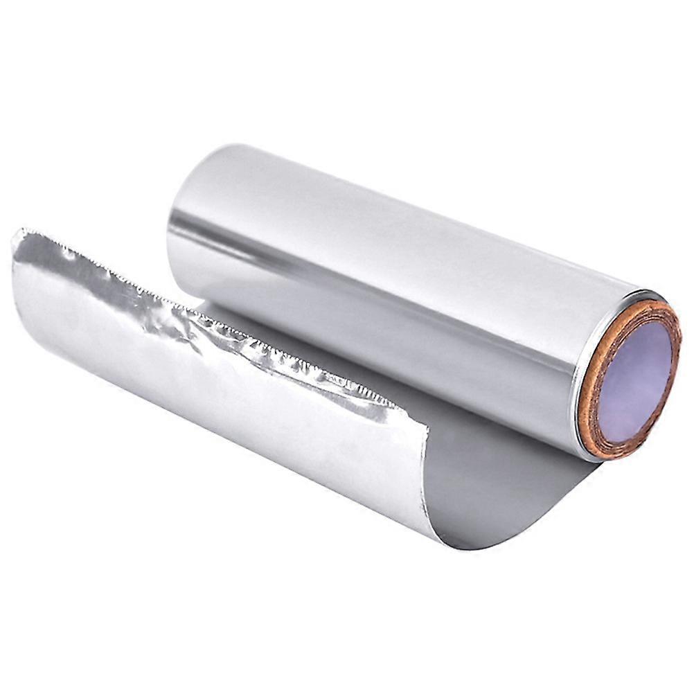 Hair Perm Paper Aluminum Foil Roll for Barber Shops Silver 700x15cm Temperature Roll