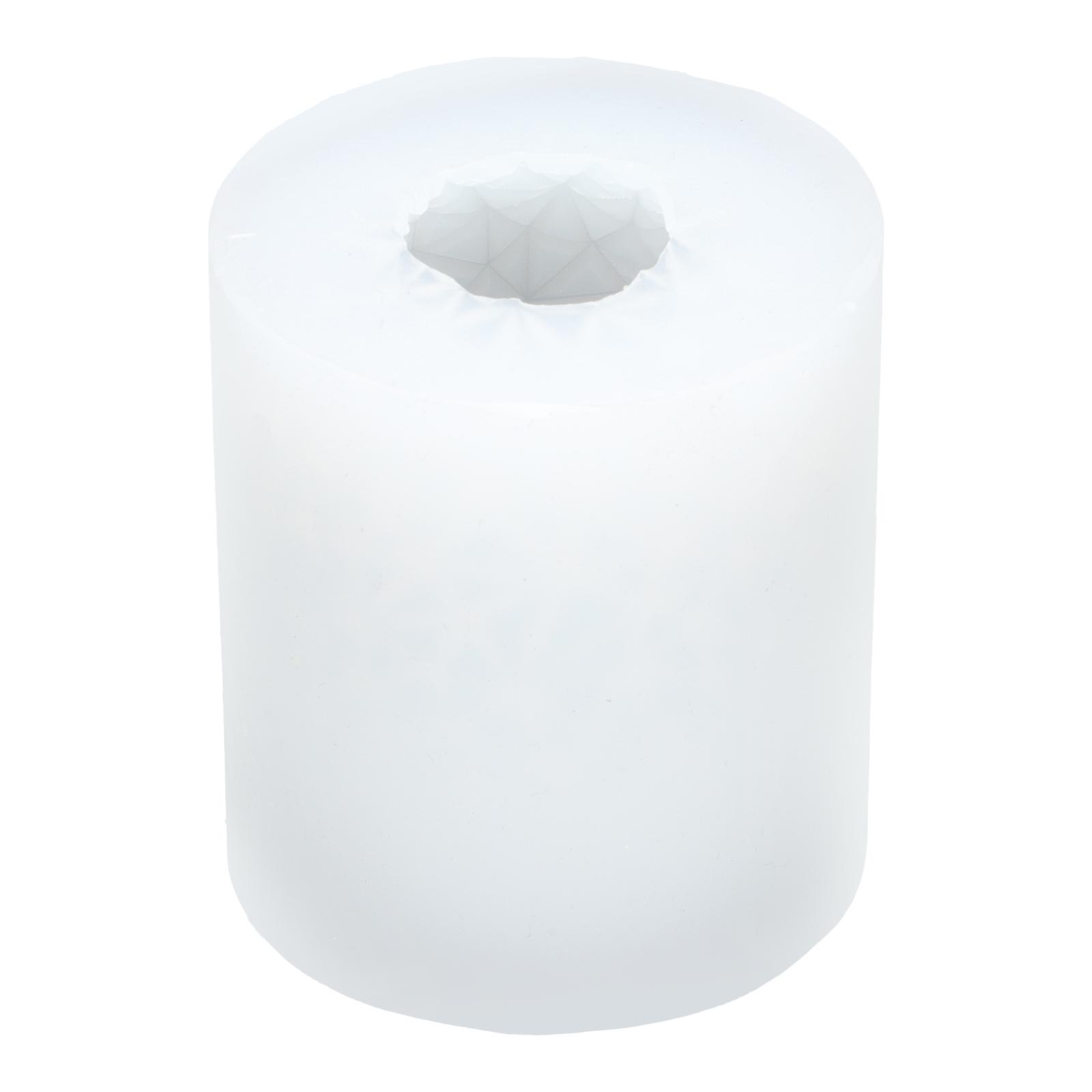 Silicone Mould Egg Shaped Soap Making Tool Diy Crafts Personal Hobbyists 7x6.5cm White 1Pcs