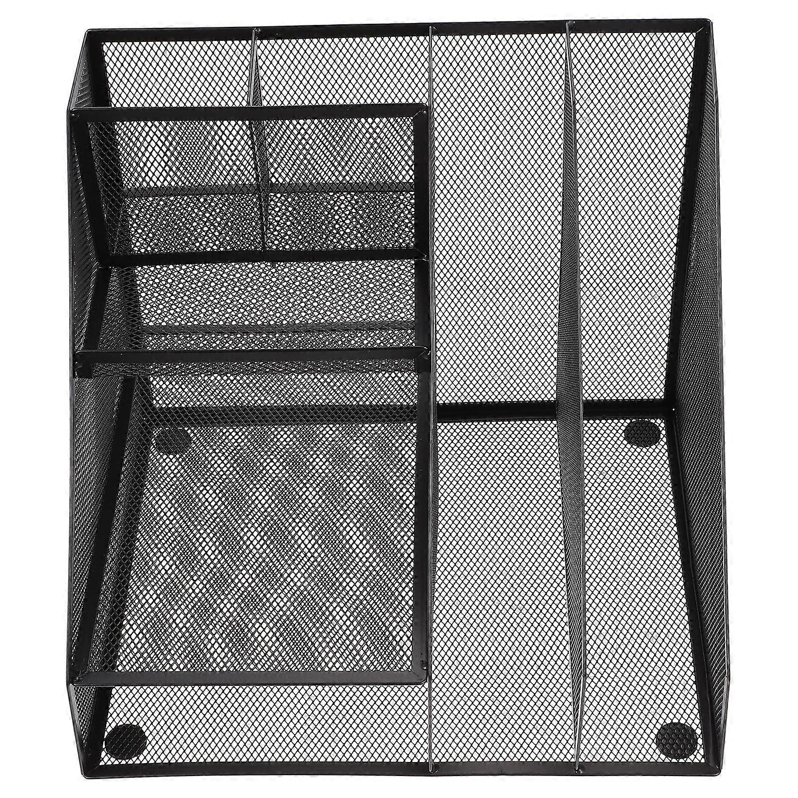 File Storage Rack Multi-Compartment Organizer for 1Pcs Office Use