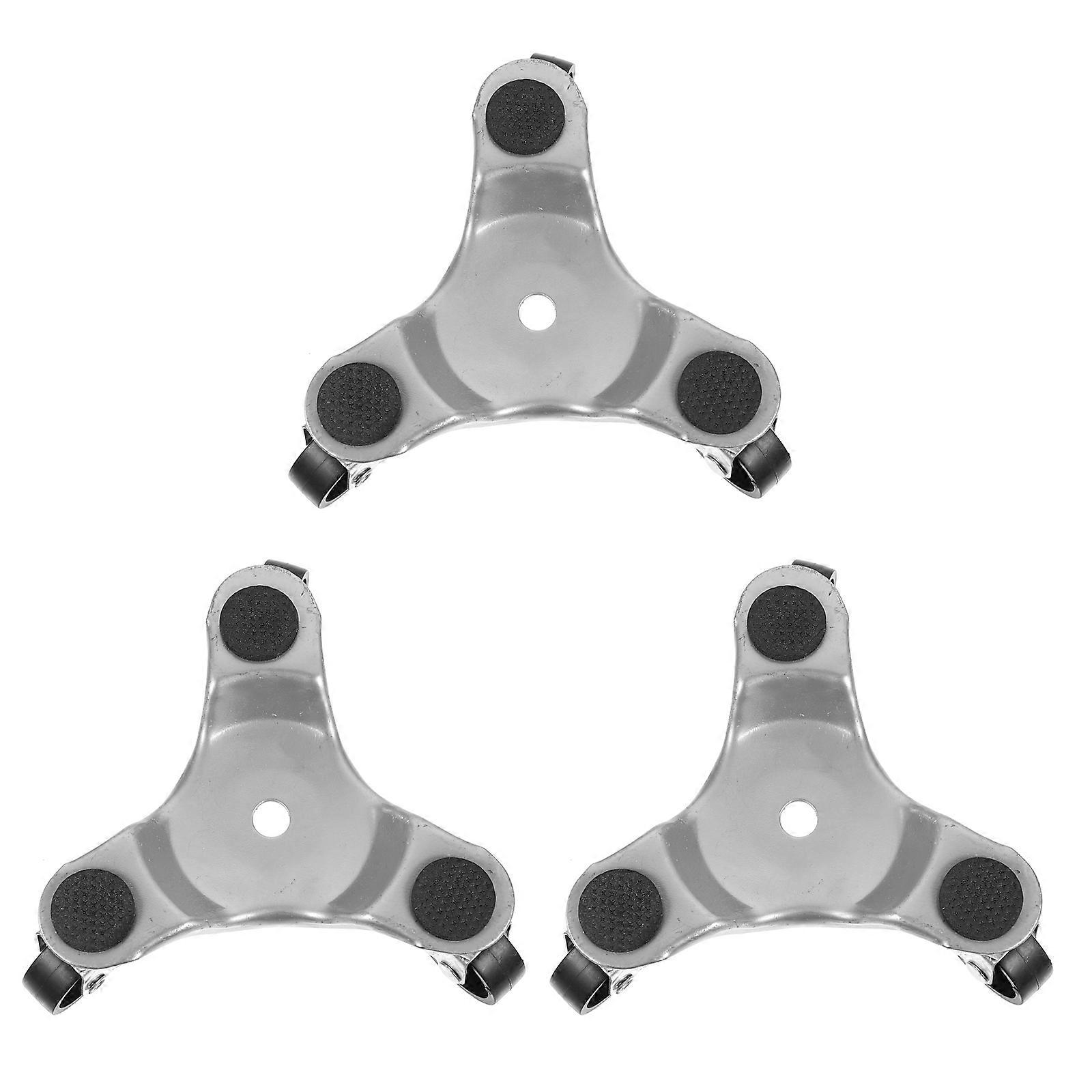 3pcs Heavy Duty Wheel Furniture Dolly with Non Slip Pads and Swivel Casters for Easy Appliance and Furniture Moving