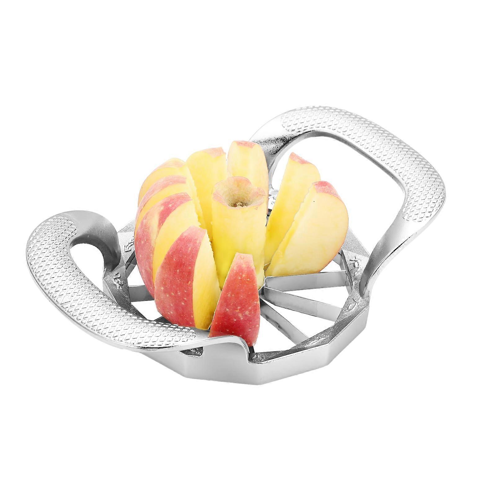 High Performance Apple Slicer 12 Blades Stainless Steel Cutter Sharp Splitter Knife for Apples Pears Vegetables