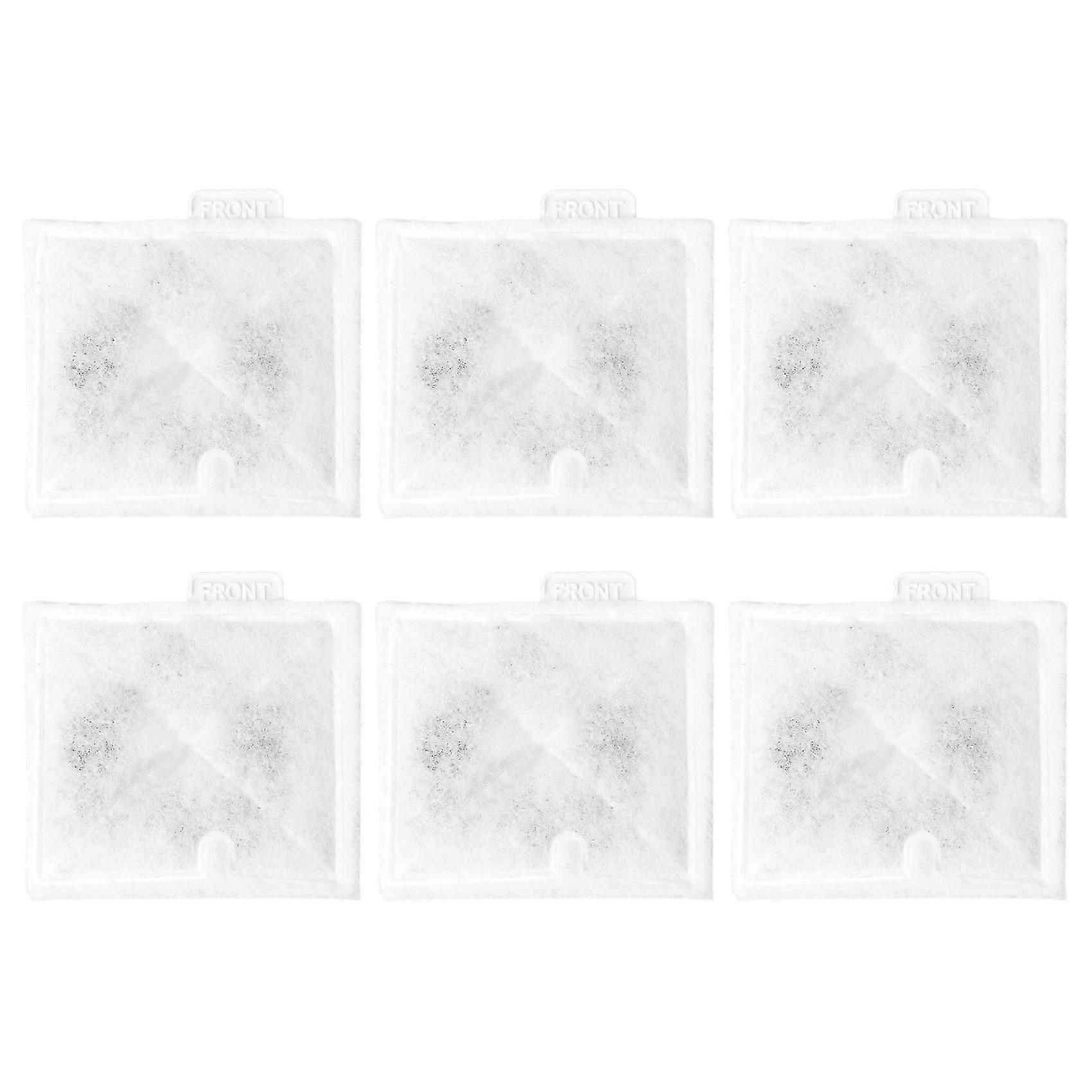 6 Aquarium Medium Charcoal Filter Cartridges,for Replacements QuietFlow Power 10