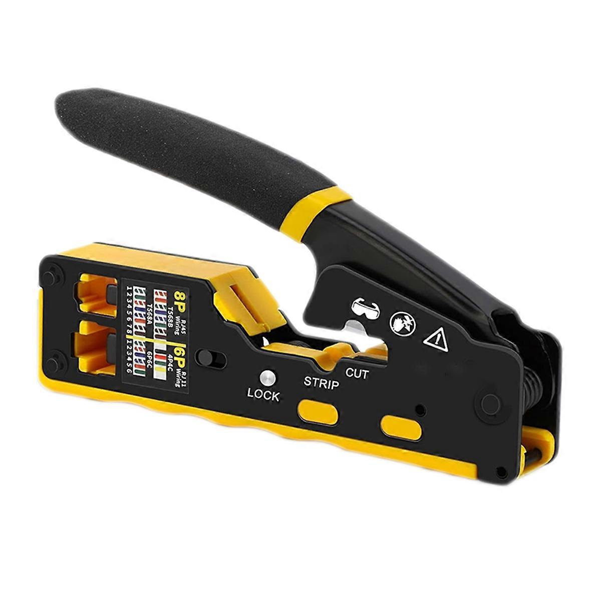 RJ45 Crimp Tool Kit for Cat5 Cat5e Cat6 8P8C Connector
