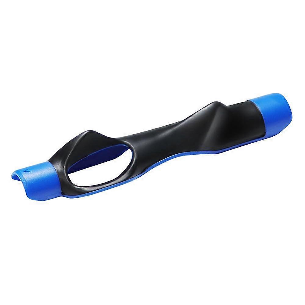 Golf Grip Trainer for Swing Correction - Blue Golf Grip Aid, Adjustable Size, Helps Improve Swing Technique