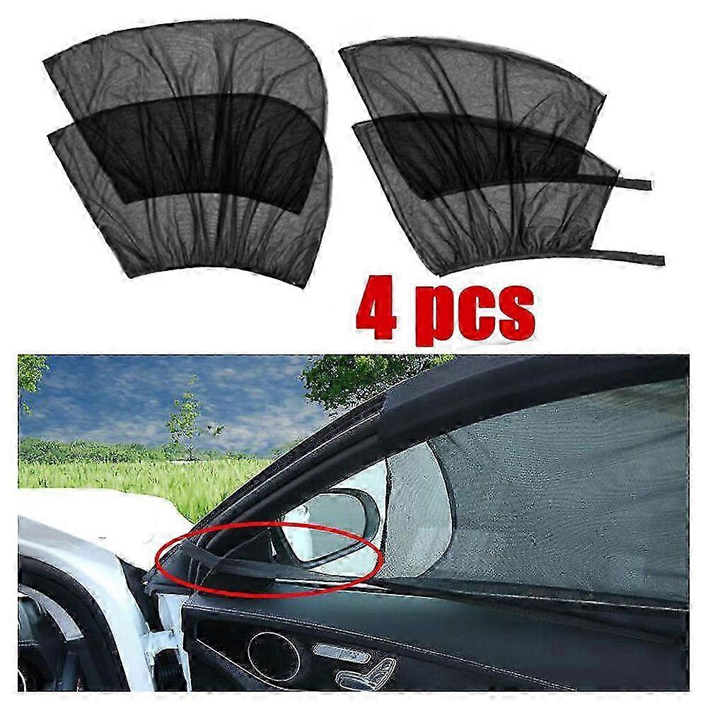 Car Front and Rear Side Curtain Sun Visor Shade Mesh Cover Insulation Anti-Mosquito Fabric Shield UV Protector Accessories