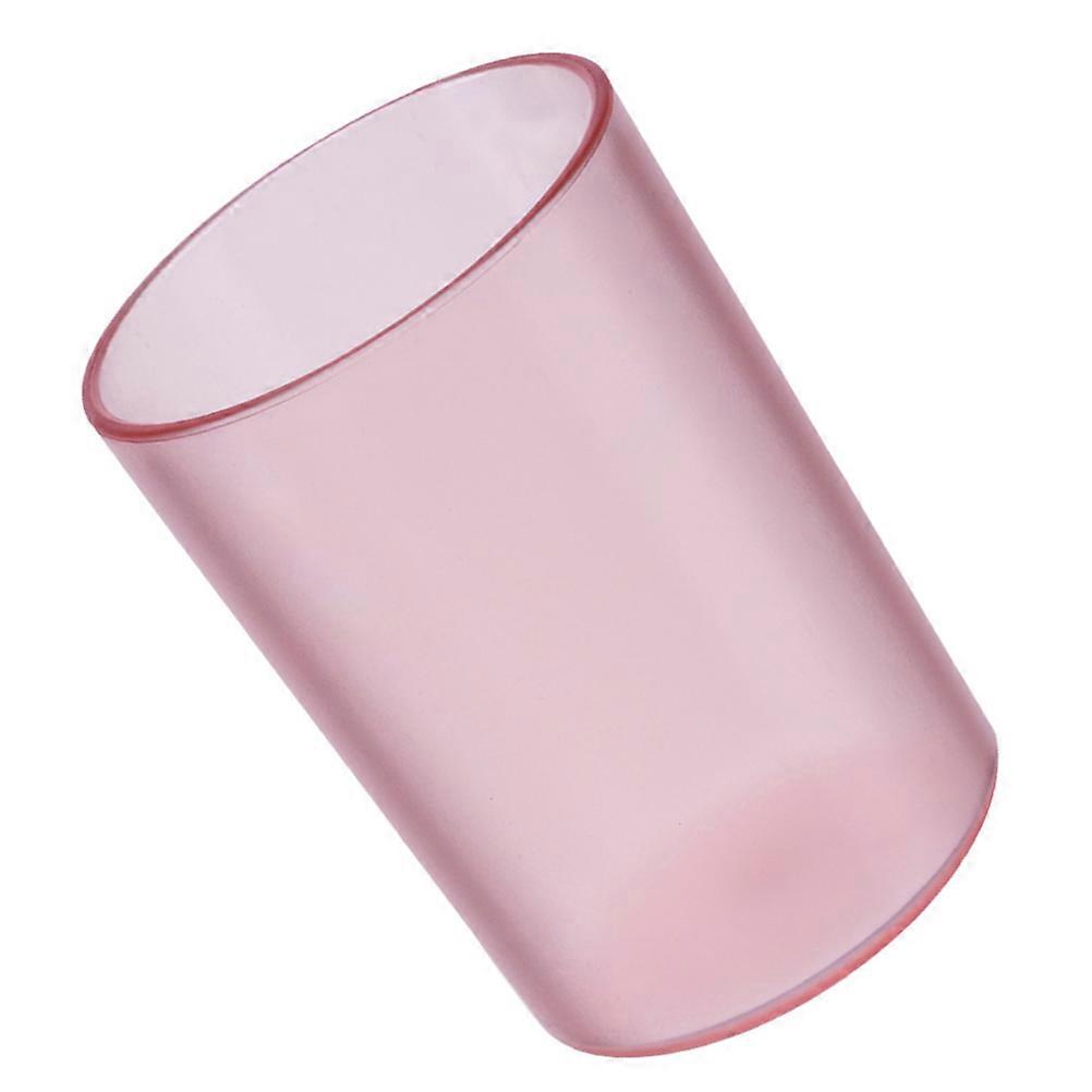 Toothbrush Cups for the Bathroom Pink Safe for Use 1Pcs