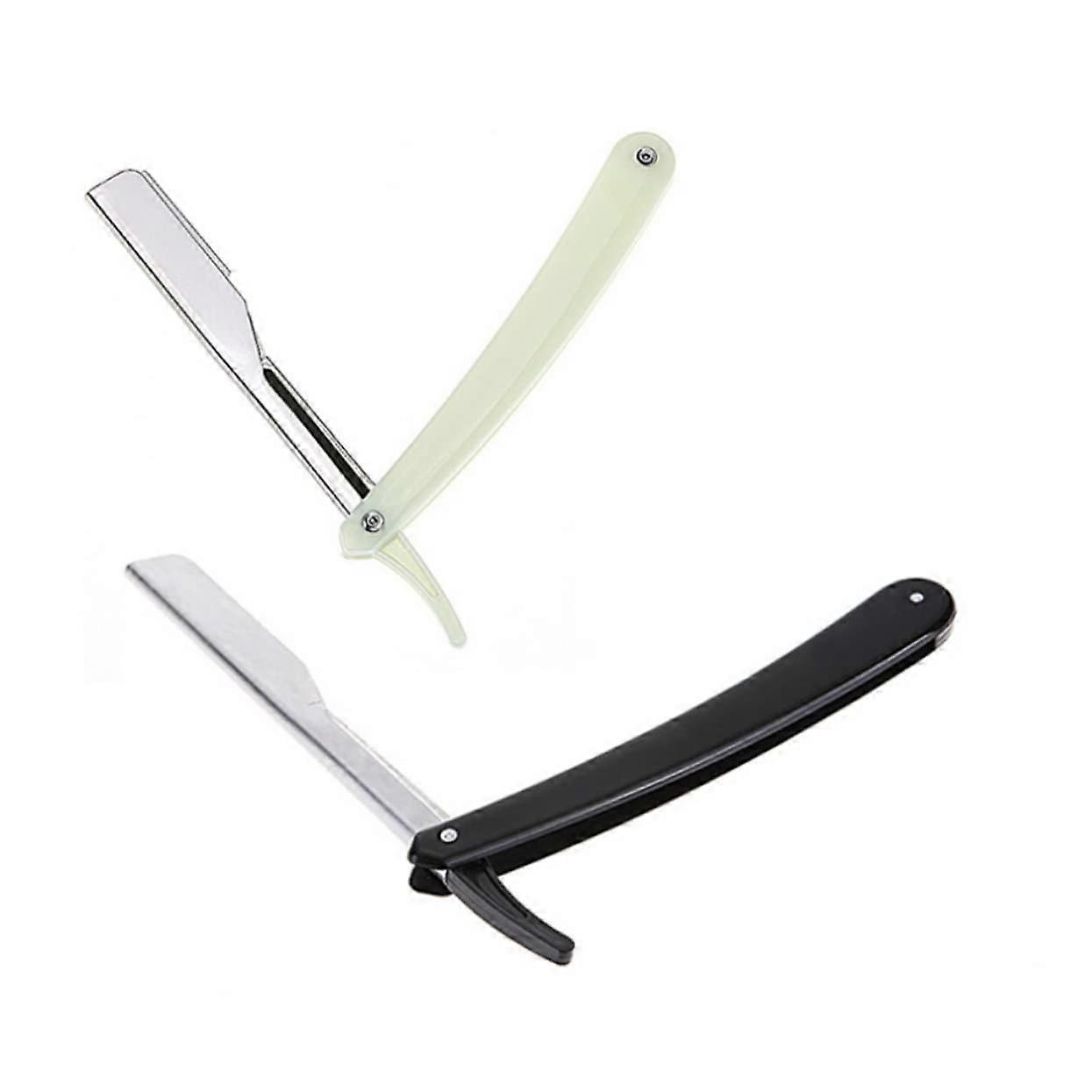 Manual Razor Vintage Barber Edge Razor For Men Easy Blade Replacement Compatible Blades Salon And Home Use Portable