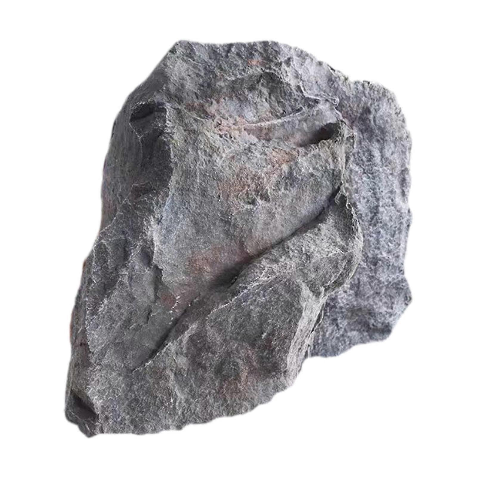 Artificial Rock With Natural Texture PU Sandstone For Indoor Water Features Hotels Landscape Design Style D