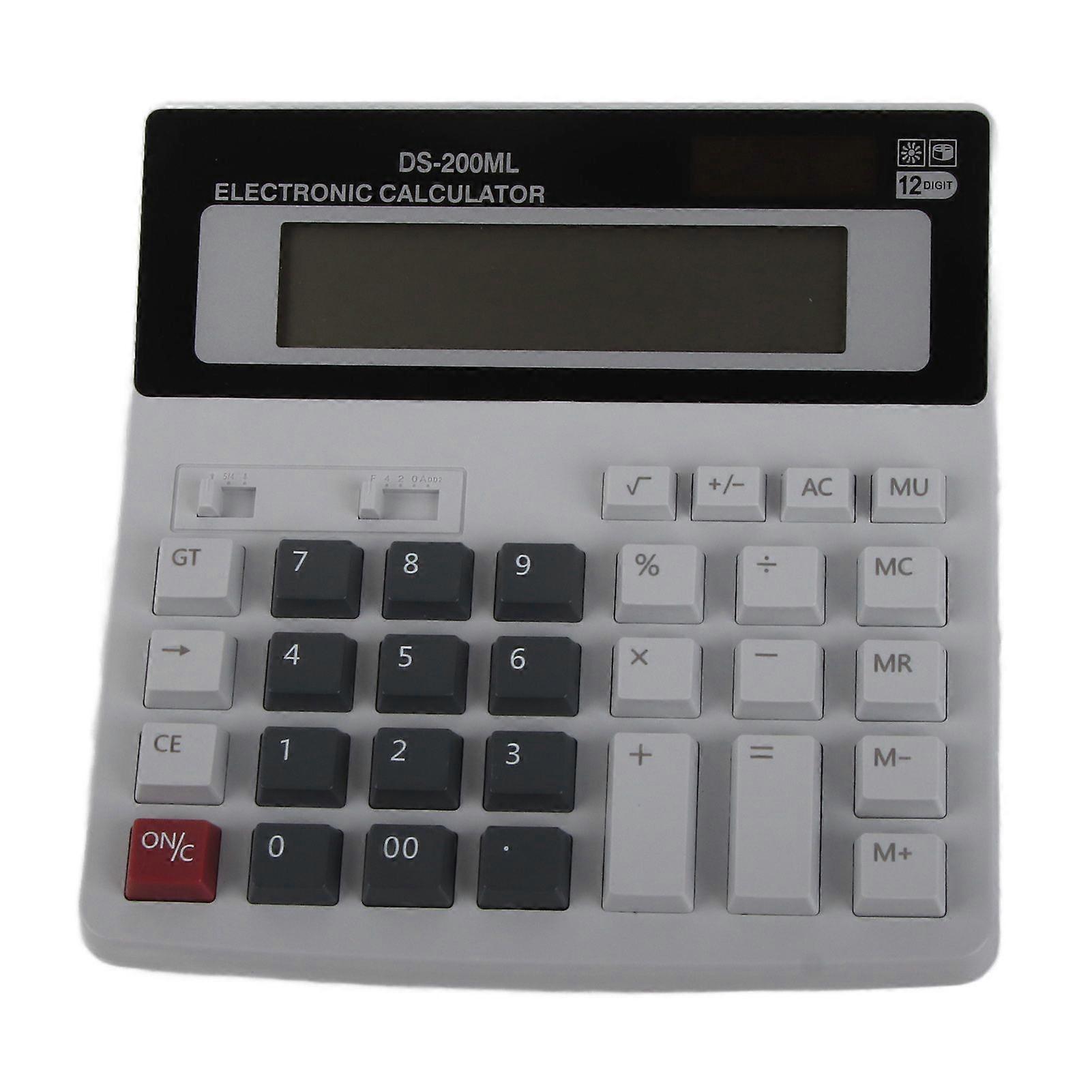 2025 Latest Model  12 Digit Calculator Small Size Portable Safe Quick Response
