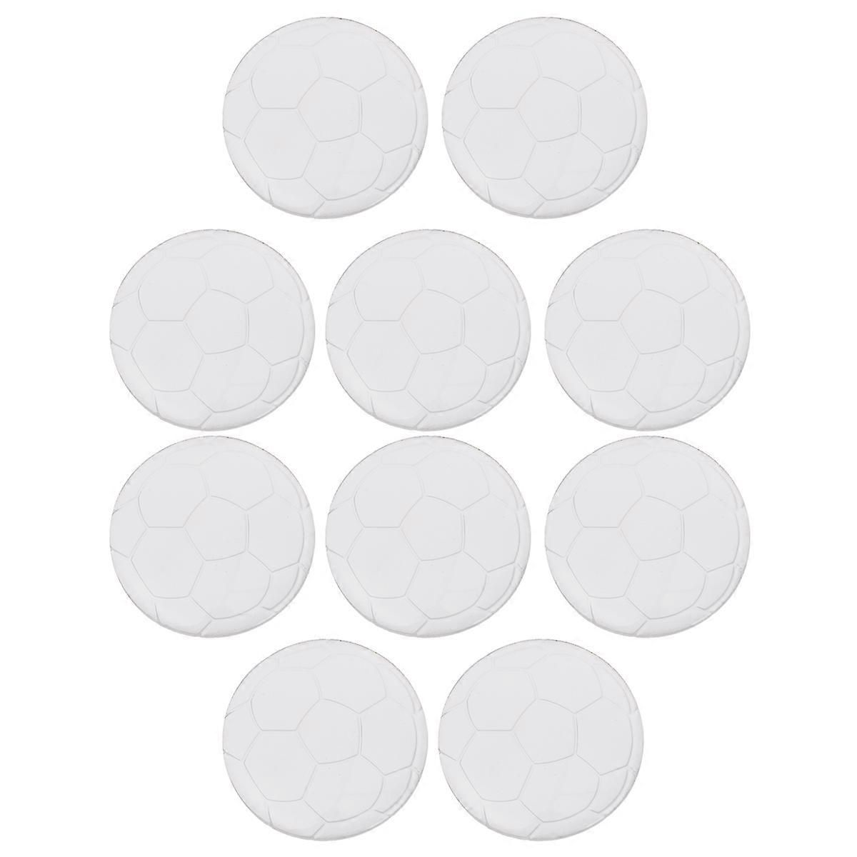 Transparent Door Stopper Bumper Wall Protector PU Material Noise Dampening Self Adhesive Easy Installation Collision Cushion 10pcs