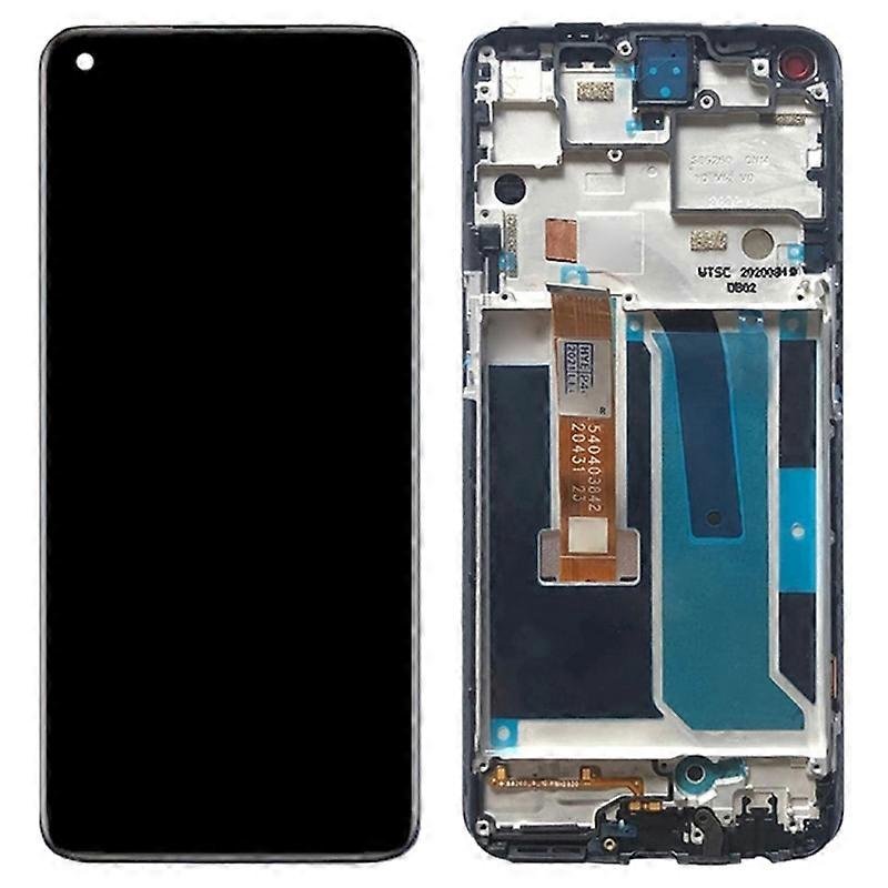 Grade B LCD Screen and Digitizer Assembly Frame Replacement Part (without Logo) for OnePlus Nord N10