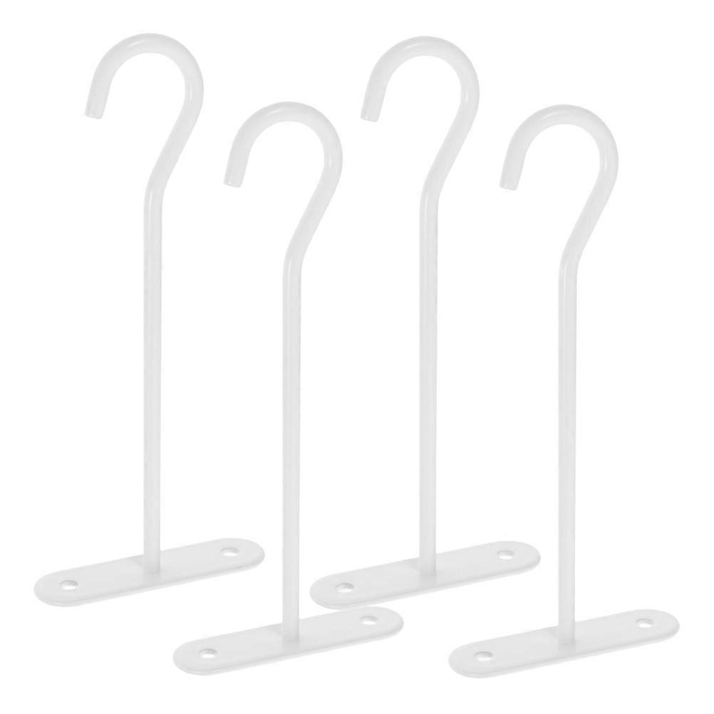 Decorative Ceiling Hooks Wall Mount Hangers Garden Use Simple Design 15.50X7.00X2.00CM 4Pcs