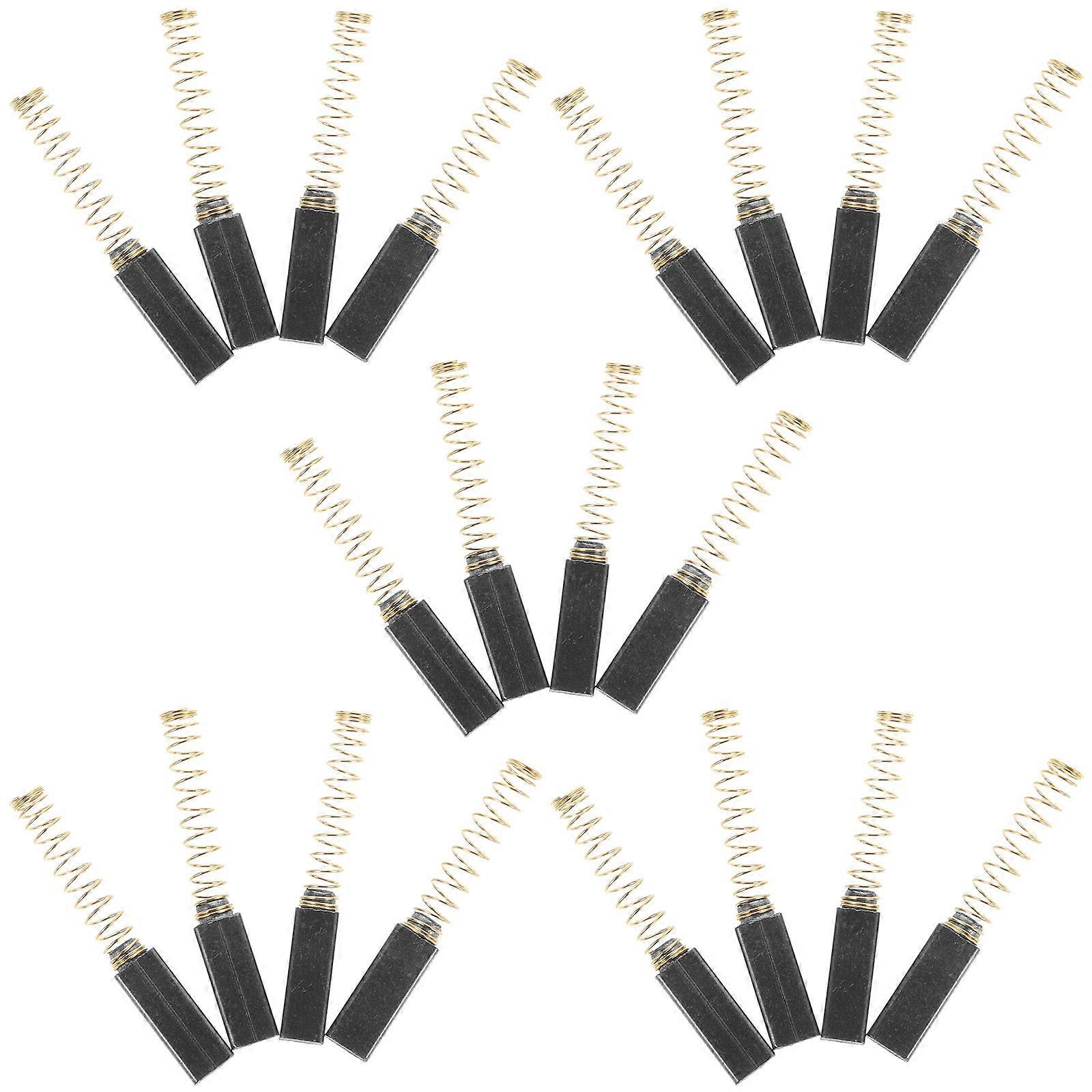 Machine Carbon Brush Replace Overlock Machine Motor 3.00X0.40X0.40cm 20Pcs