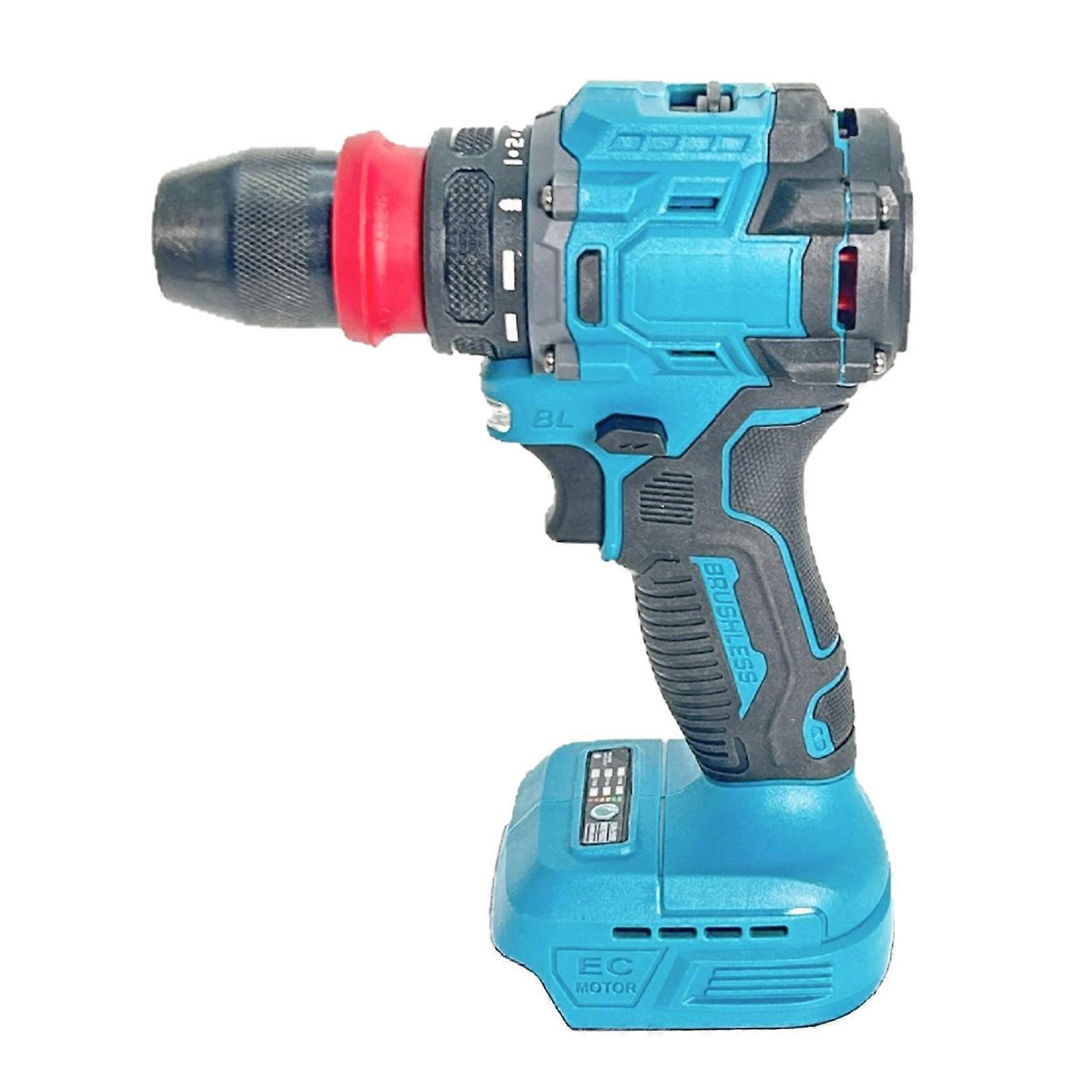 Cordless Angles Grinder With Impact Drill Function Brushless Motor And Battery Indicator For Precise Grinding Drilling