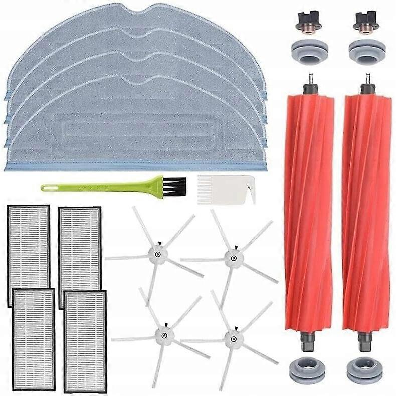 Rosfix 11-in-1 set for Roborock S7 S7 Maxv Ultra – brushes, hepa, mop Sonic | Washable Filters
