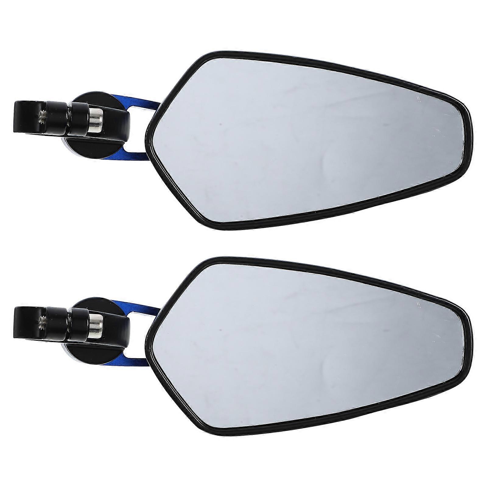 Aluminum Alloy Motorcycle Mirrors for Handlebars – Durable Rearview Mirrors for Scooters & Motorcycles with Easy Installation and Enhanced Reflection