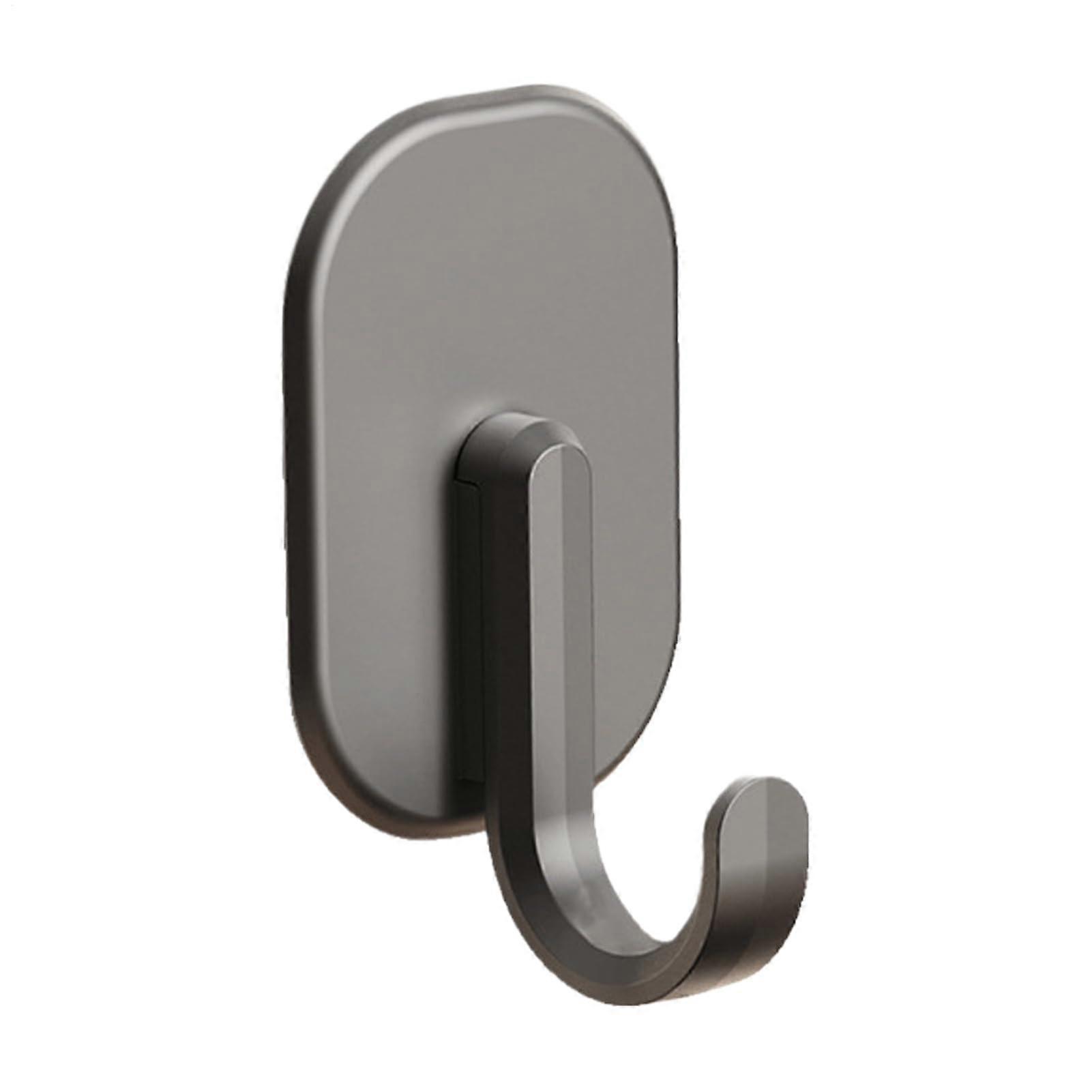 Utility Tool Hook Magnetic Fridge Hook No-Drill Storage Hanger ABS 2.52 x 1.5 Inches For Towels Keys Aprons