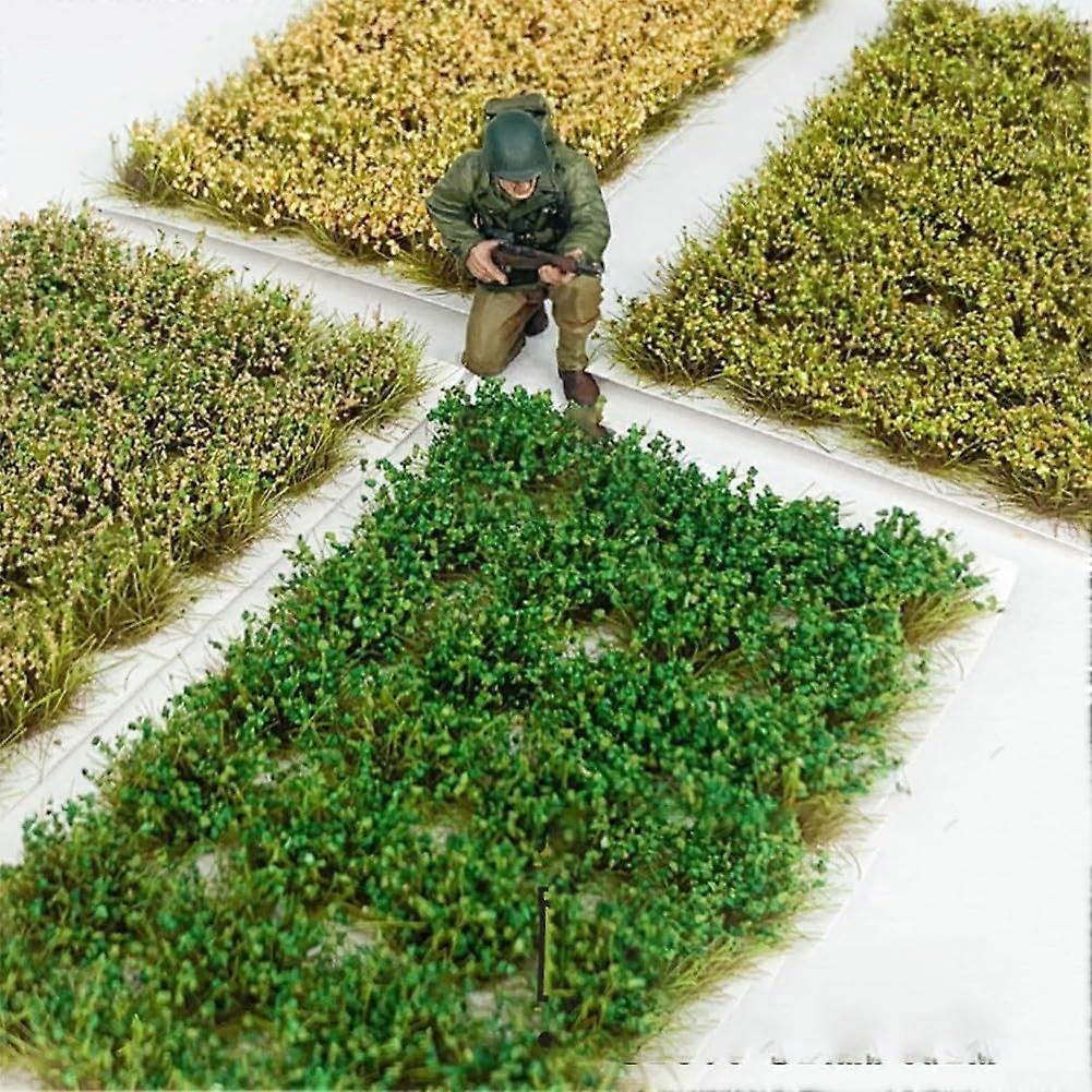 Diorama-Friendly Static Grasses For Bushy Green Grapes To Enhance Details For Scale Model Railroad Scenery