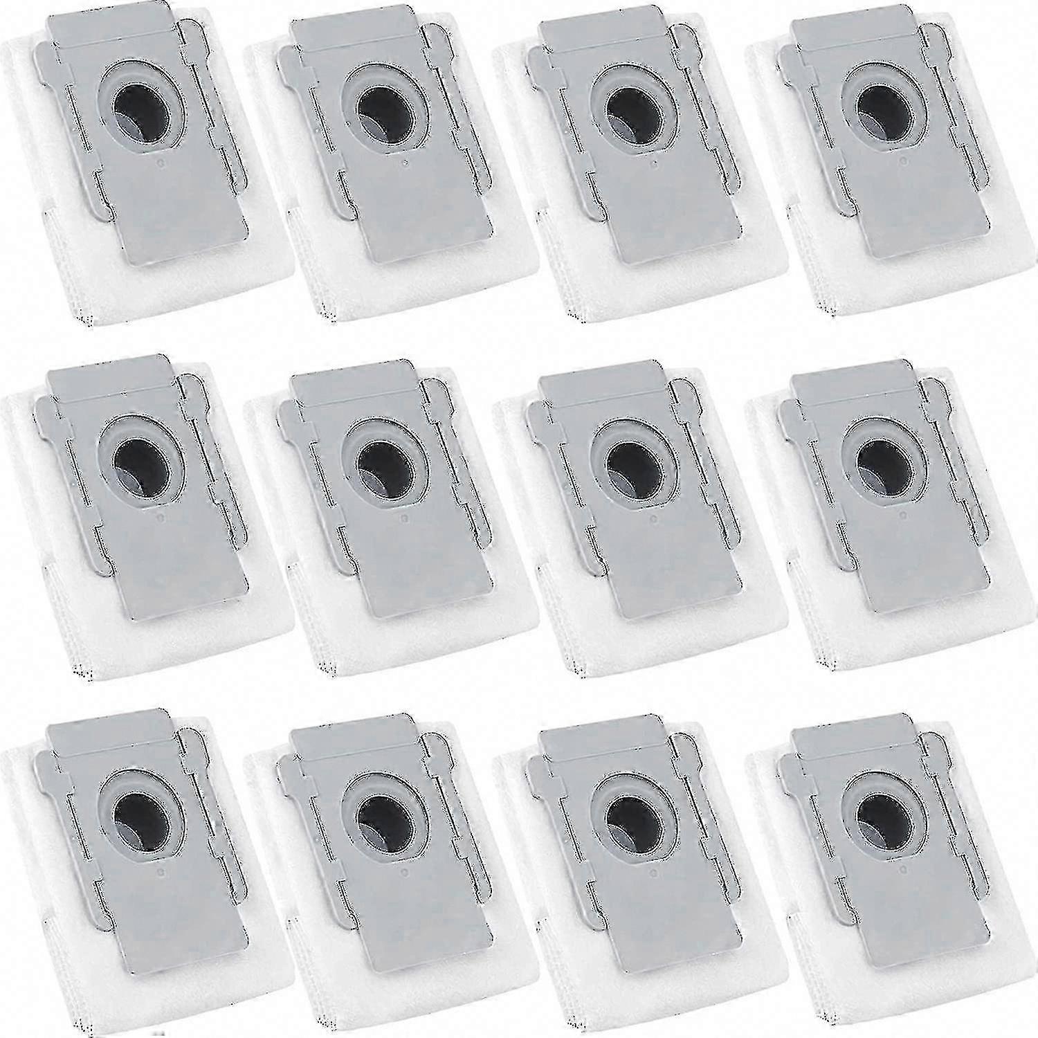 Omiracle 12-Pack Vacuum Bags For Roomba – Compatible With IRobot Clean Base Models (i, J, S Series)