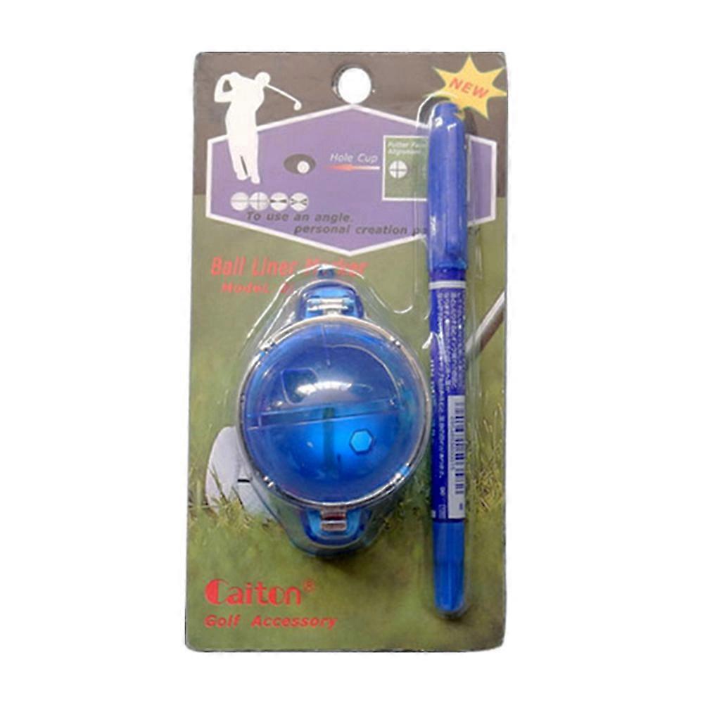Putting Line Marker Golf Training Accessories Golf Players Golf Practice Plastic Precise Item For Putting 1Pack