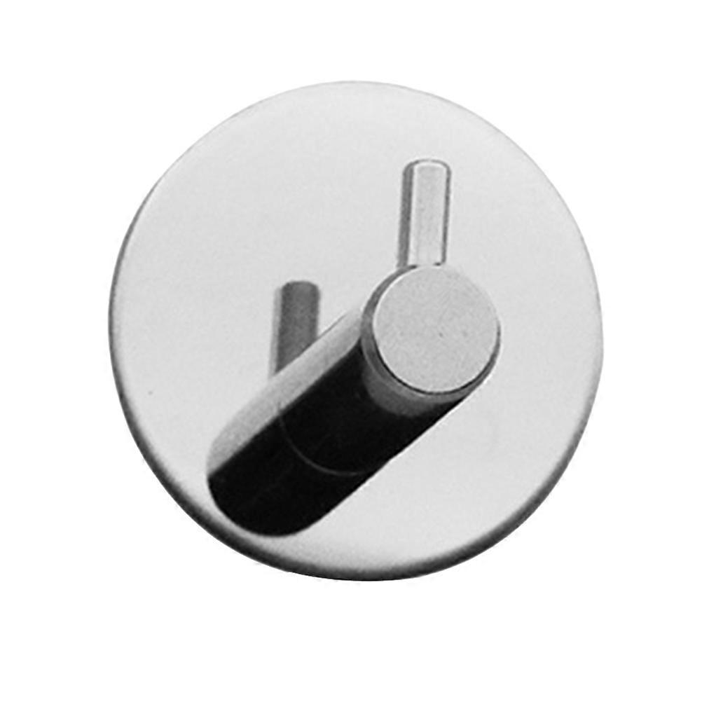 Easy Install Stainless Steel Wall Mount Bath Towel Hooks Silver 5 x 5 x 2.7 Cm Brushed Finish General Users 1Pack