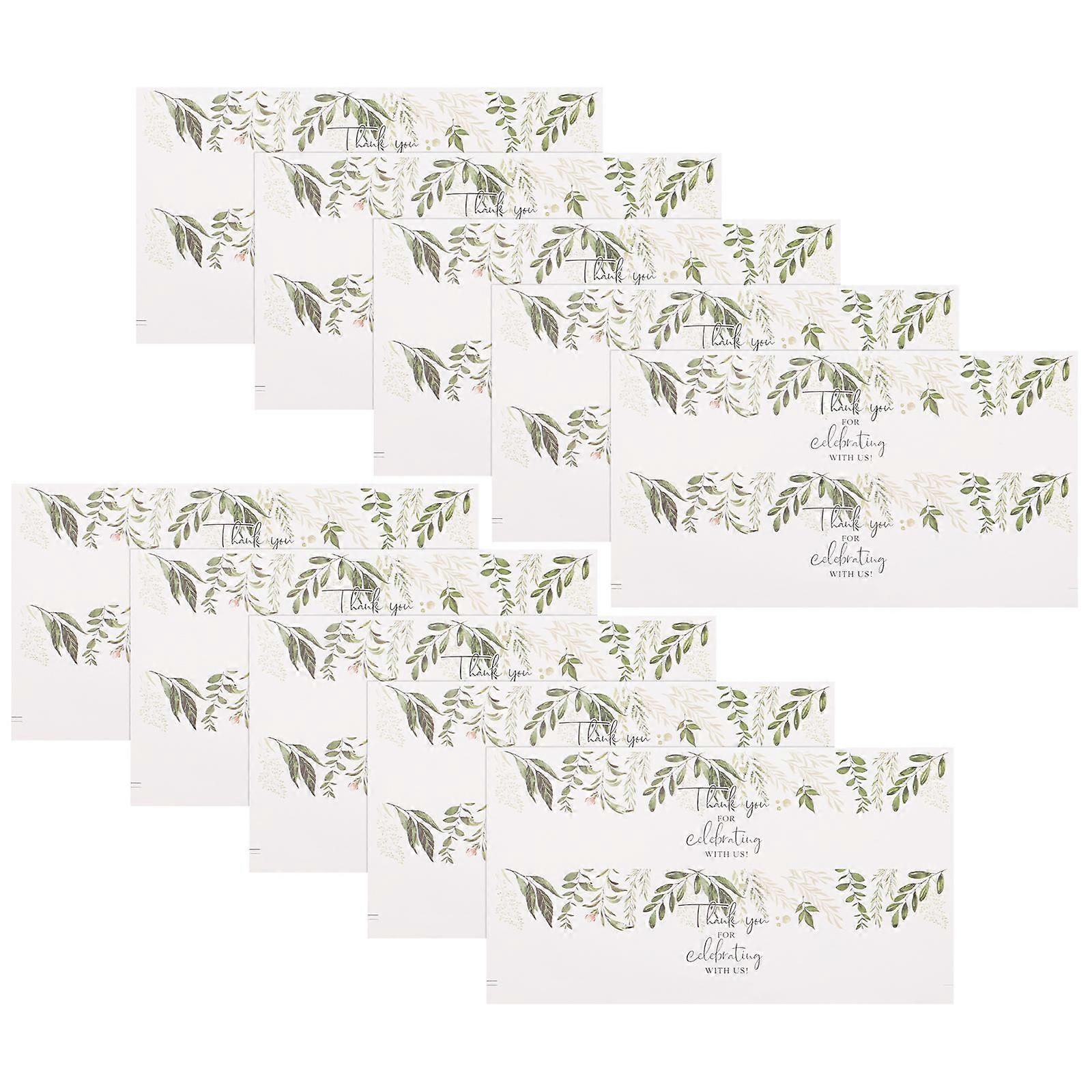 Party Waterbottle Label Thank You Elements Labels For Bottles And Party Cups 21.00X5.50X0.20cm 10Pcs