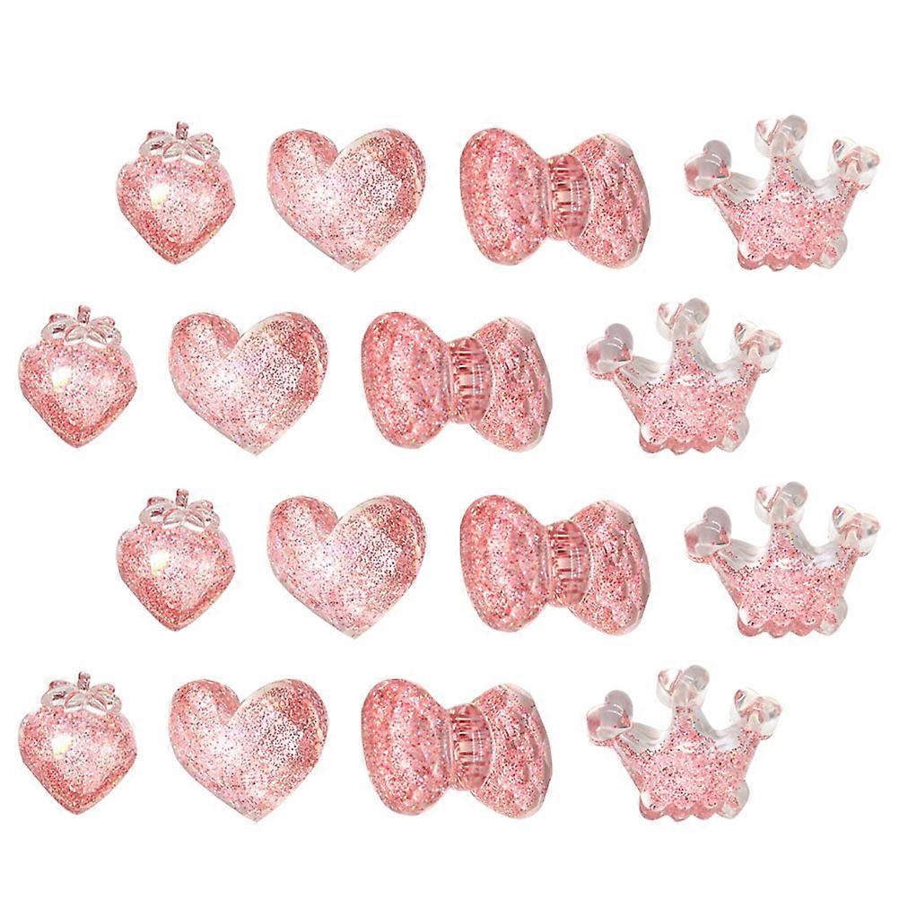 Miniature Craft Embellishment Resin Ornaments Customizing Cases Artists Simple Design 2x1.6x1.6cm Phone Case Decoration 20Pcs
