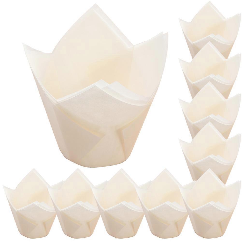 Decorative Cake Liner Baking Cups Heat-Resistant Paper Material for Home Bakers and Professional Bakers 9.00X8.00X8.00cm 200Pcs