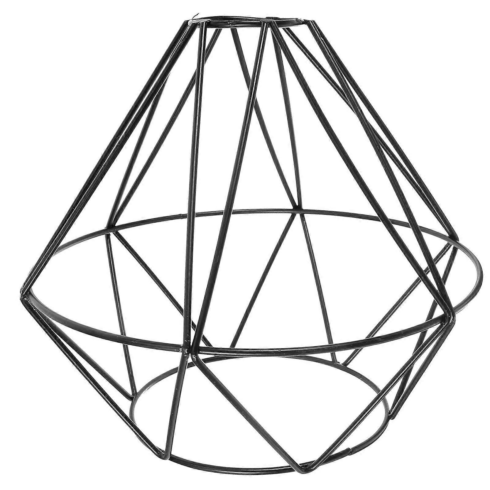 Hollow Out Lamp Shade Ceiling Light Shade Iron Wire Light Shade Decorative Mesh Lampshade Decor