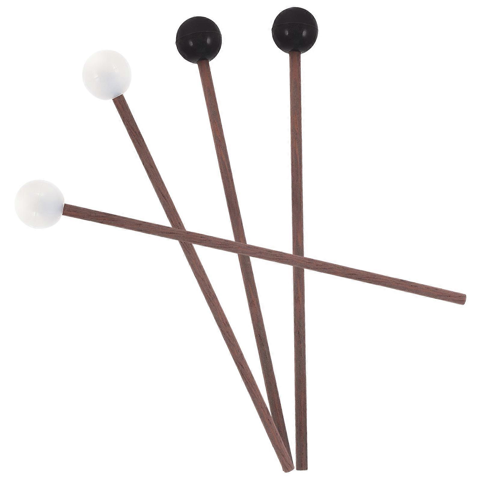 Rubber Head Drum Mallets for Steel Tongue Drums – Lightweight Percussion Sticks with Comfortable Grip for Multi Purpose Use by Beginners &