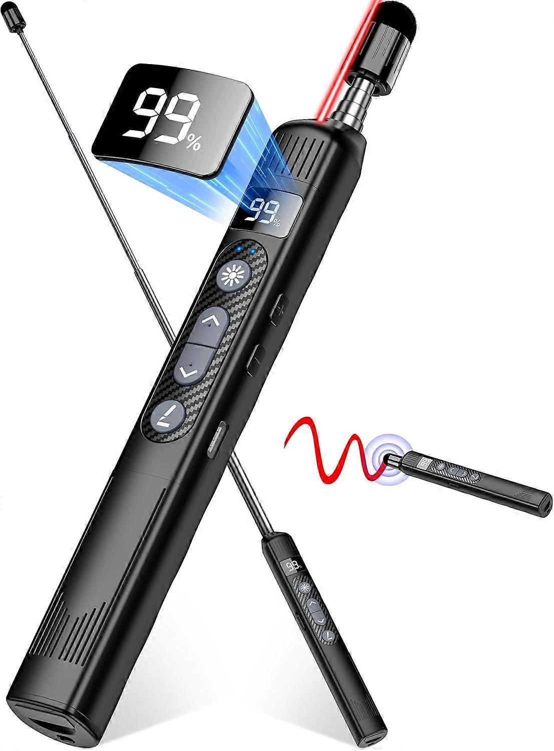 2025 Newest Rechargeable Wireless Presenter Remote Control with Touch Screen