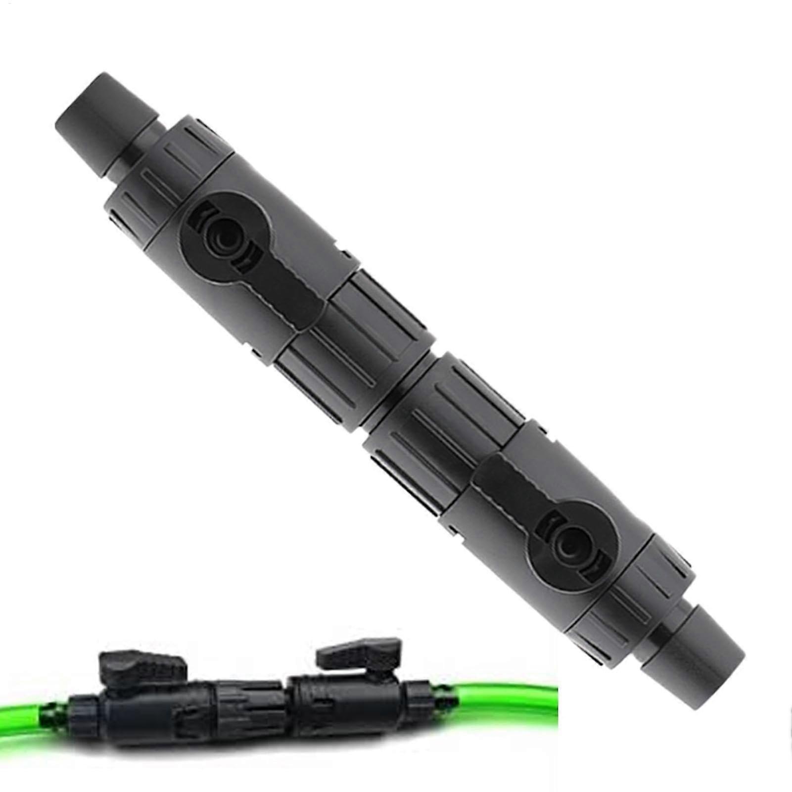 Aquarium Hose Valve Quick Release Connector for Fish Tank Filter Disconnector 16mm, 7.09 x 5.12 x 1.18 Inches
