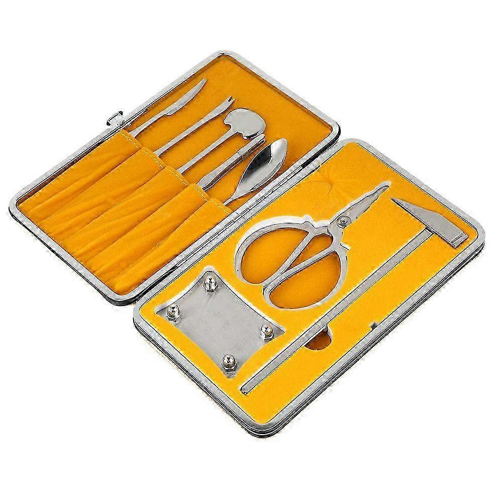 8-Piece Stainless Steel Seafood Tool Set - Lobster & Crab Cracker with Shell Forks - Essential Kitchen Gadgets for Seafood Lovers
