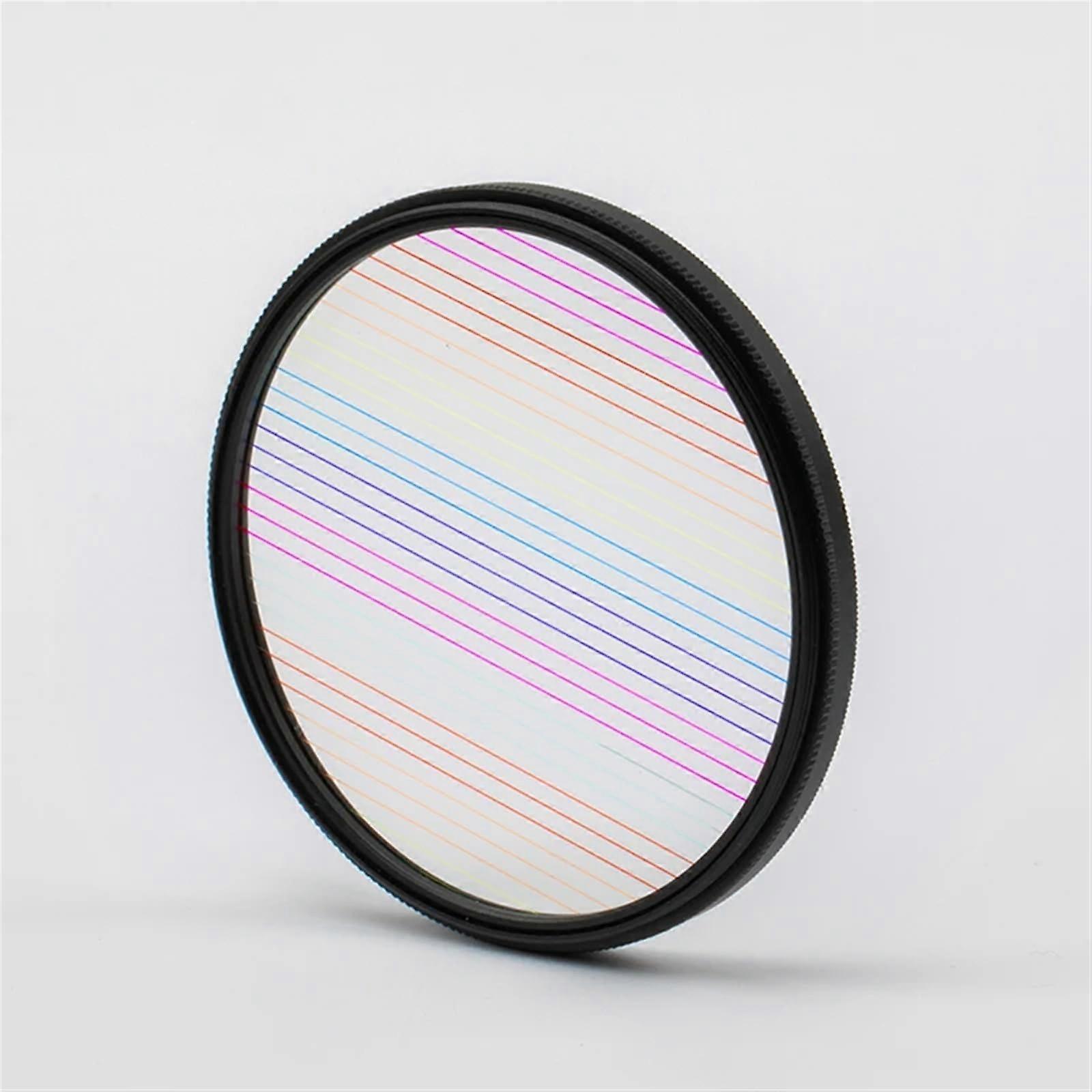 Regenbogen BLUE Orange Streak Filter 77/82mm Flare Radiant FX Filter (with 82mm Adapter, Rainbow Flare) With 82mm Adapter Rainbow Flare