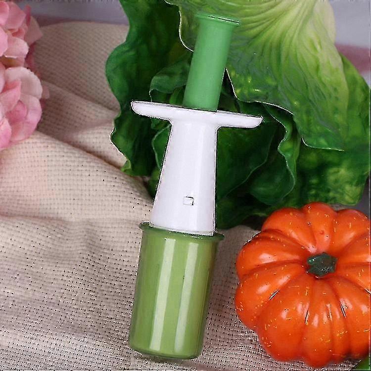 Fruit and Vegetable Slicer, Multi-Function Kitchen Tool for Cutting Grapes and Cherry Tomatoes, Green