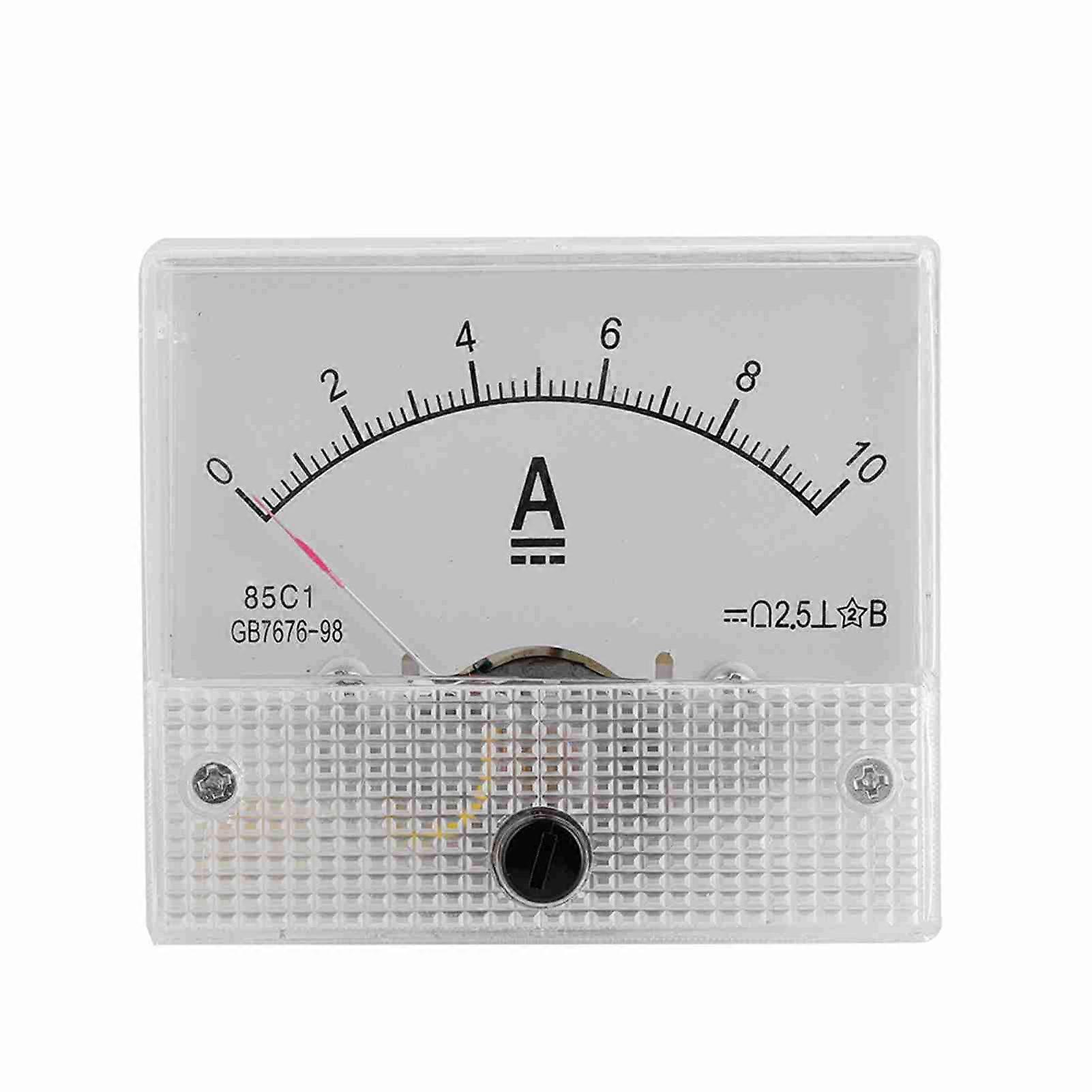 DC 0-10A DC Analog 85C1 Current Voltmeter Voltage 2.5 Accuracy Voltage Analog Voltmeter Panel