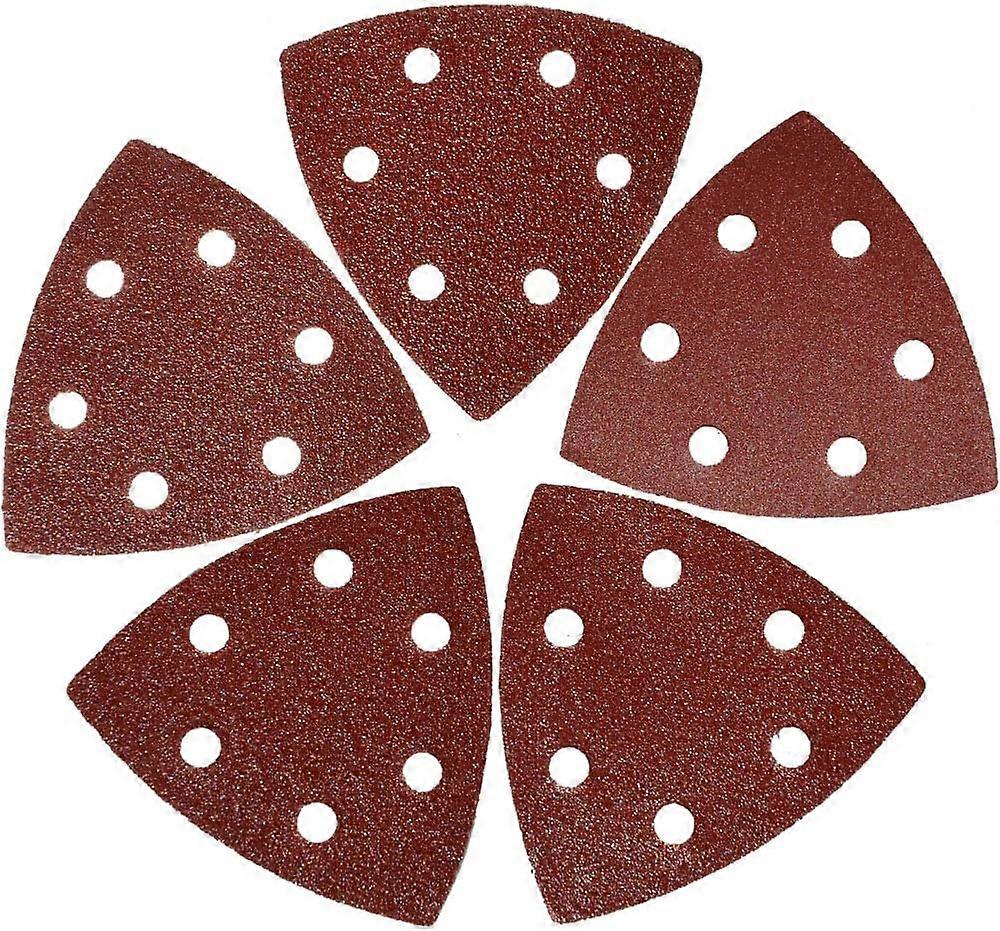 Triangle back velvet 6-hole sandpaper