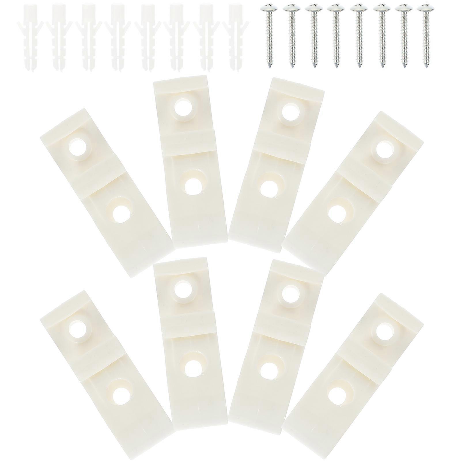 8pcs Curtain Hook Roller Blind Connector Vertical Blind Loop Clip