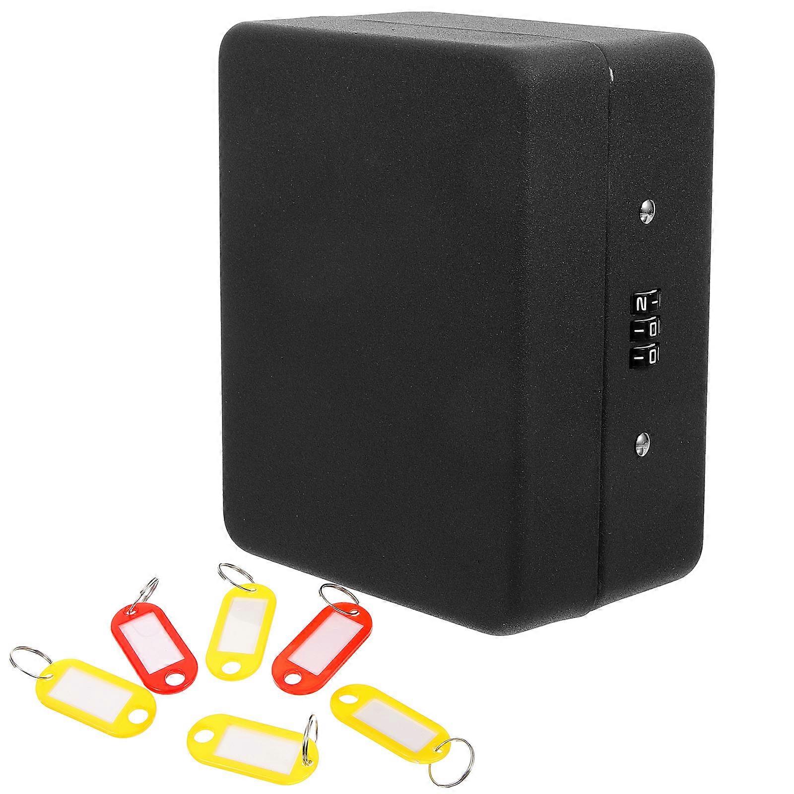 Wall Mounted Key Storage Box with Password Lock for Home and Office Use