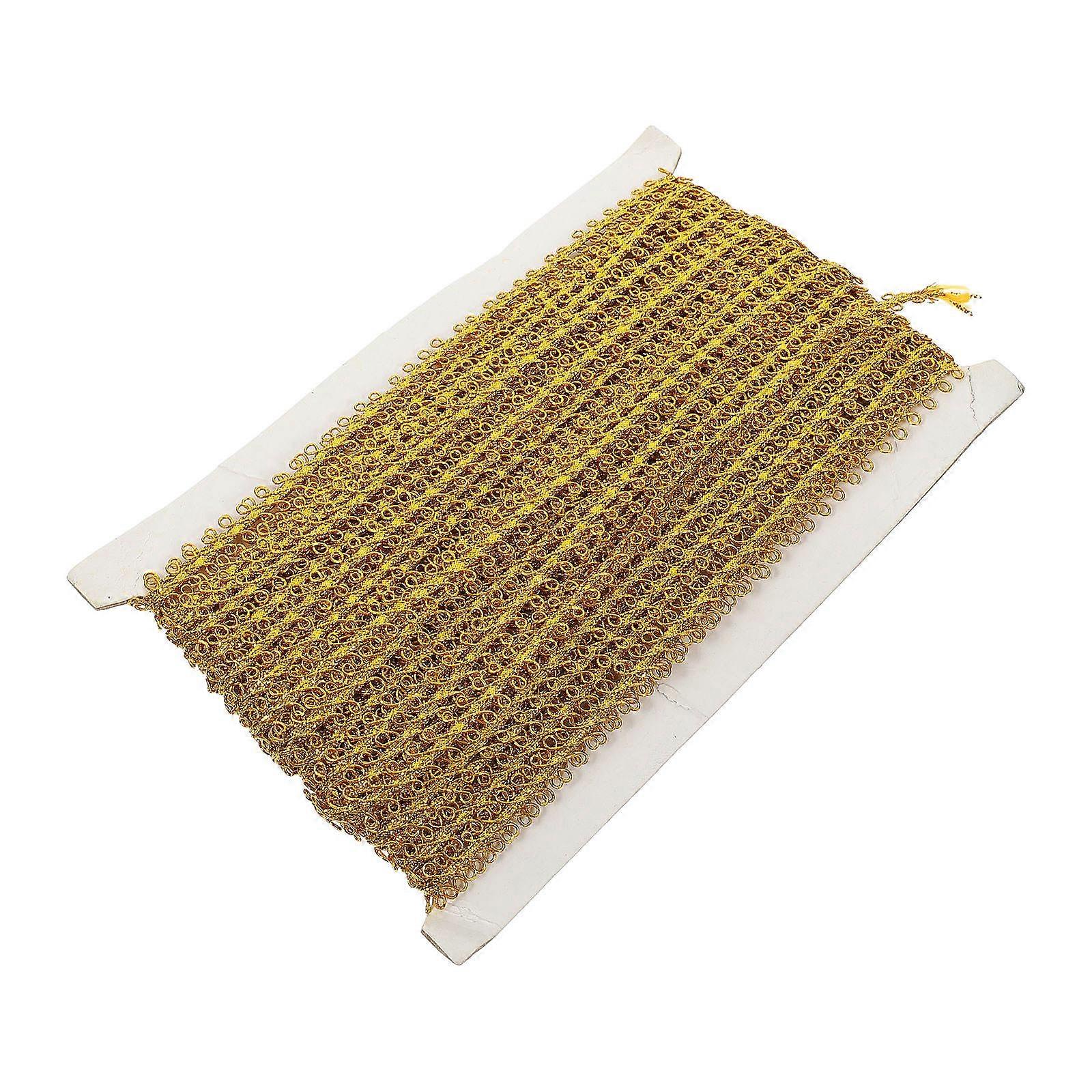 Elegant Decorative Curtain Ribbon Accessory For Home Decoration In Golden Color Designed For Professionals And Personal Users 1Pcs