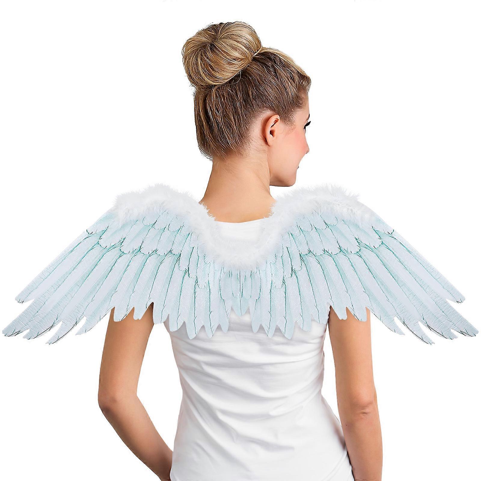Halloween Costume Angel & Wing Prop for Stage, Party & Cosplay Use – Chic Backside Wing Design for Festive Events