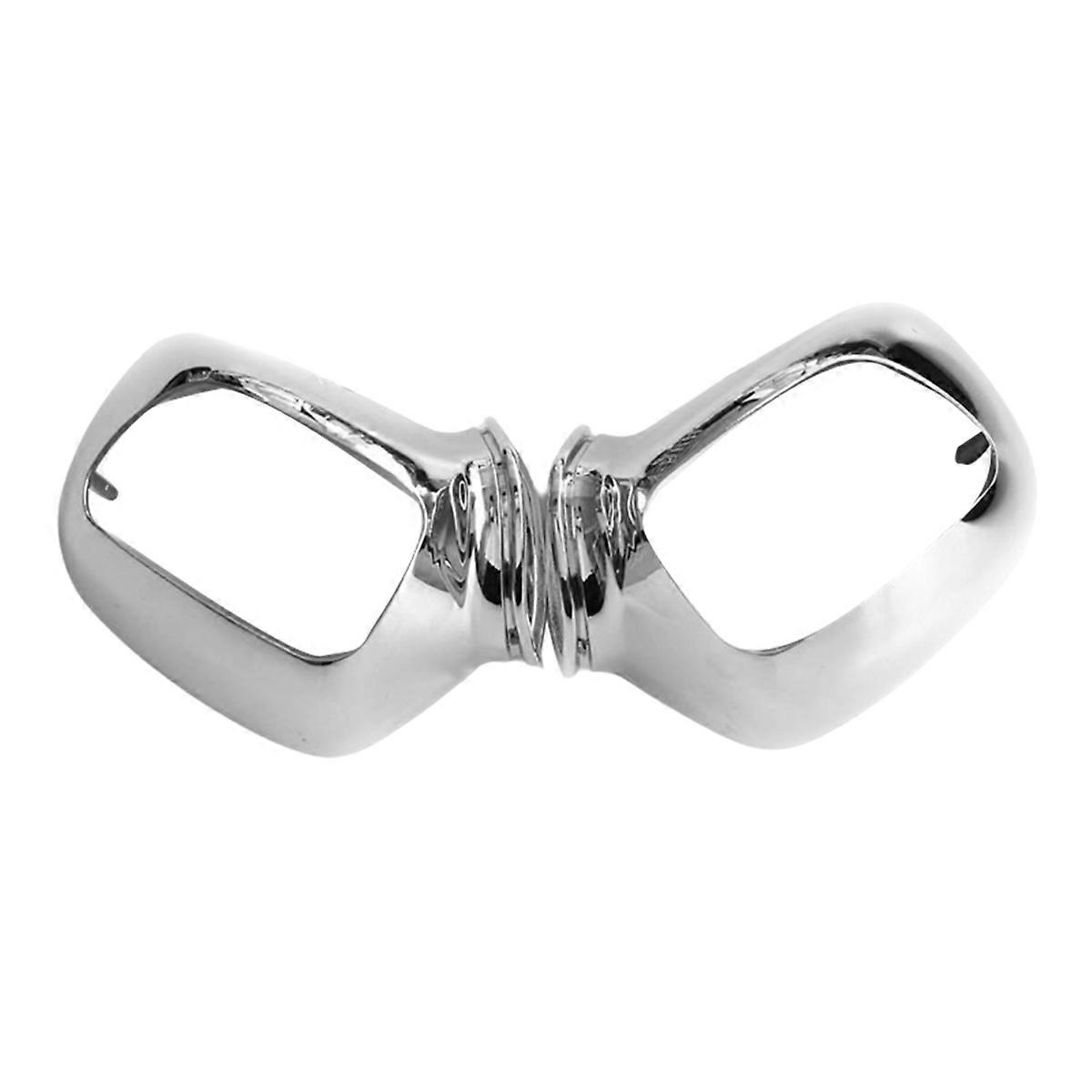 1Pair Motorcycle Chrome Rear View Mirrors Cover for GL1800