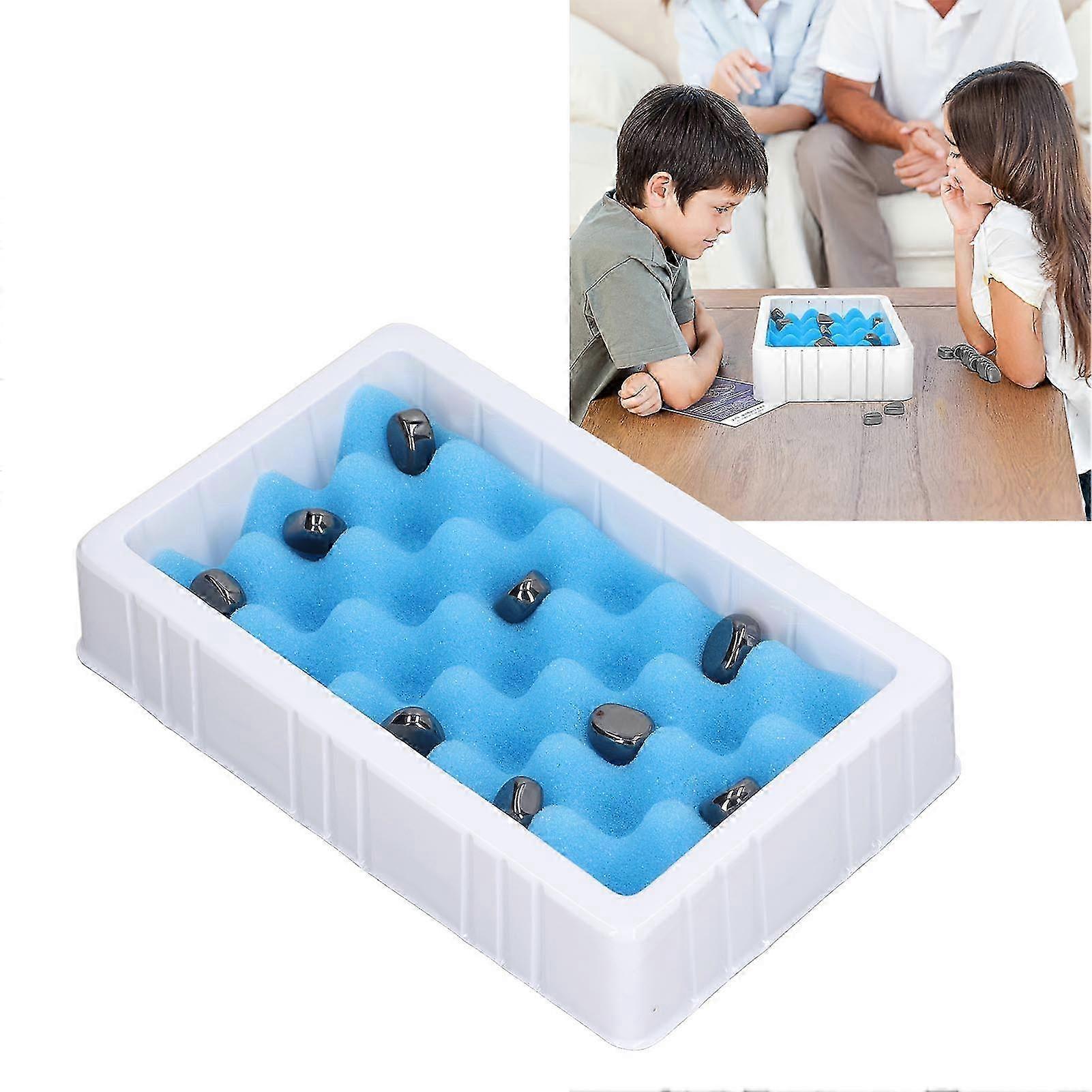 2025 Kids Magnet Stone Game Improve Creativity Logic Thinking Educational Magnetic Stone Board Game