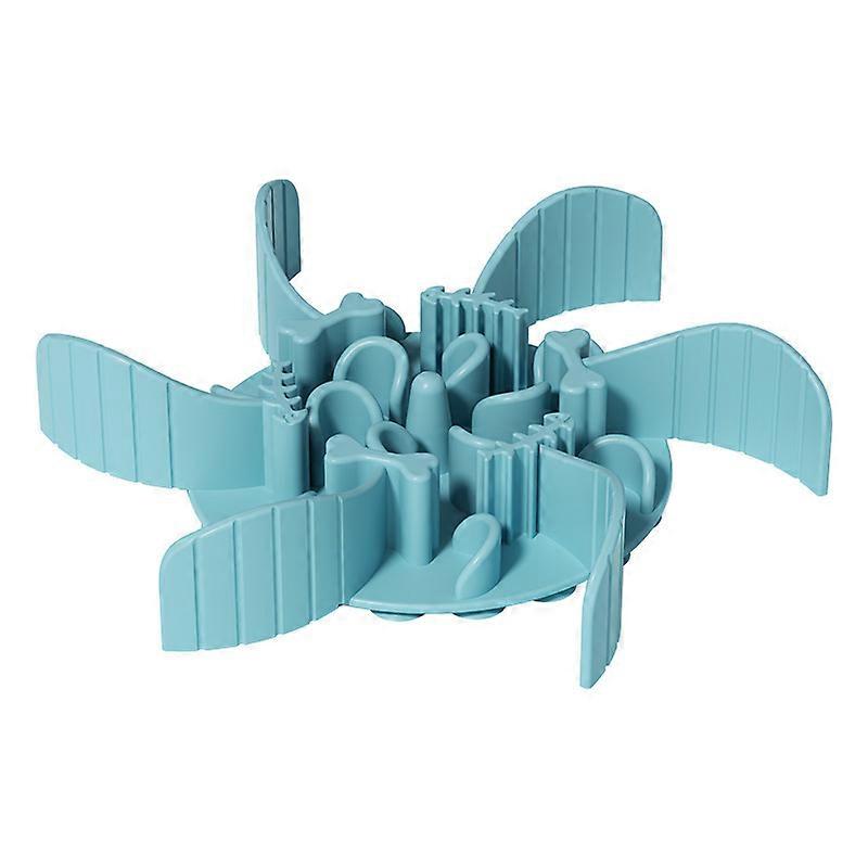 1pc 2 in 1 Slow Feeder Dog Bowl with Removeable Silicone Feeder Insert