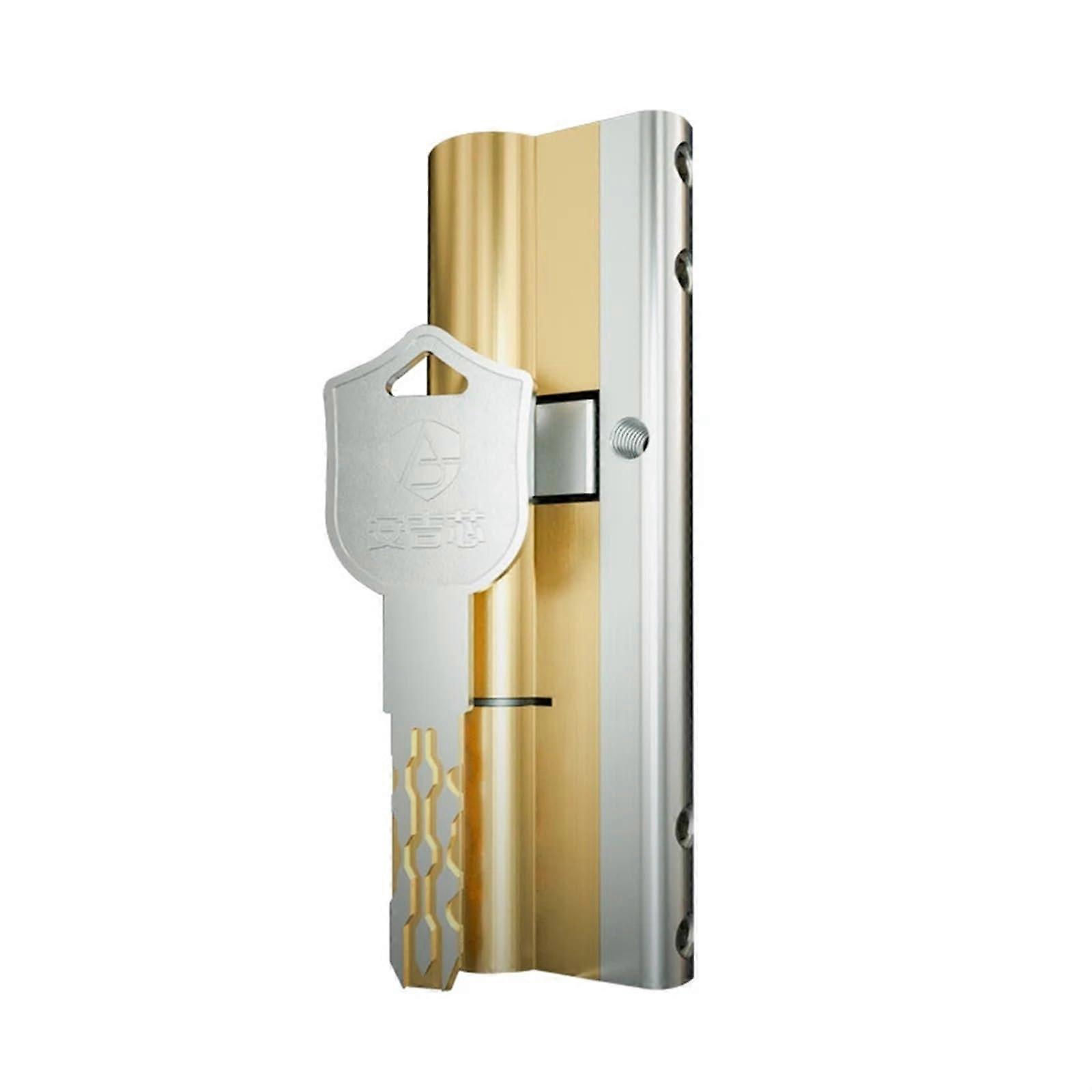 European Style with 10 Keys C Class Lock Replacement Security Entrance Door Lock Cylinder 1 Piece (100 mm)